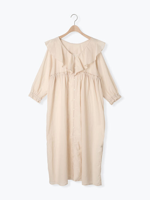 Samansa Mos2「【S/Mサイズ】柄アソート襟フリル2WAYワンピース」|ワンピース|