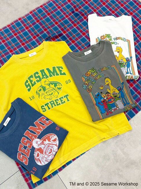 SM2「【SESAME STREET meets SM2】プリントアソートTシャツ」|Tシャツ・カットソー|