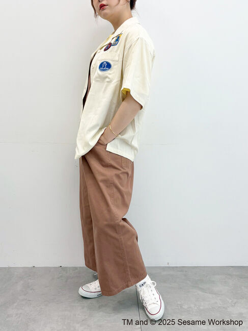 SM2「【SESAME STREET meets SM2】ワッペン付きボウリングシャツ」|シャツ・ブラウス|