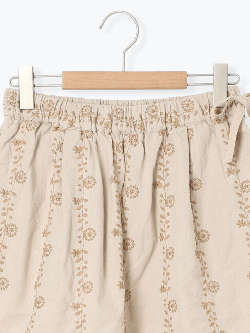 Samansa Mos2「【M/Lサイズ】花刺繍パンツ」|その他|