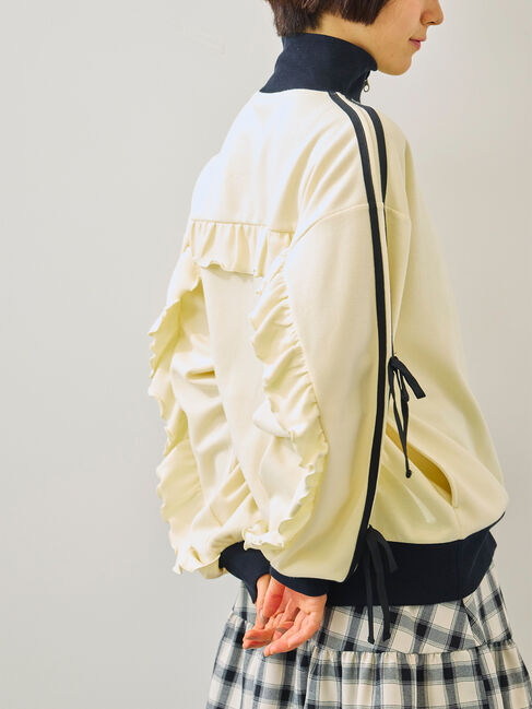 SM2「リボンフリルトラックジャージ」|ブルゾン・スタジャン|