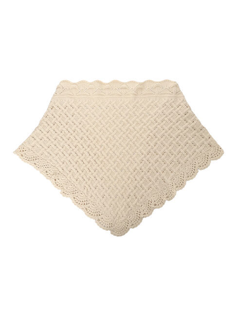 Samansa Mos2「トライアングルニットストール」|その他|