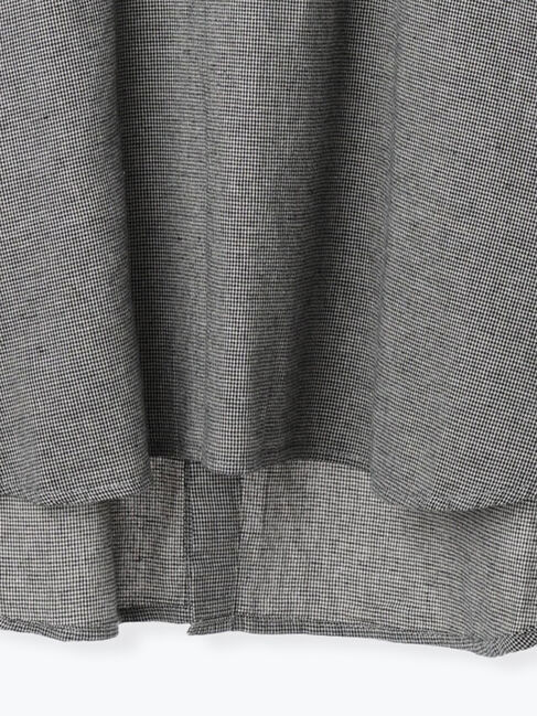 Samansa Mos2「後ろ釦スキッパーチュニック」|シャツ・ブラウス|