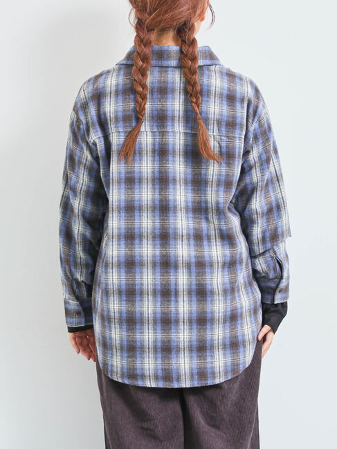 SM2「起毛チェックシャツ」|シャツ・ブラウス|