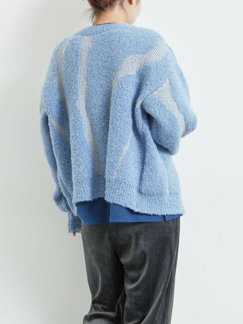 SM2「前後2wayジャカード柄ニット」|ニット・セーター|