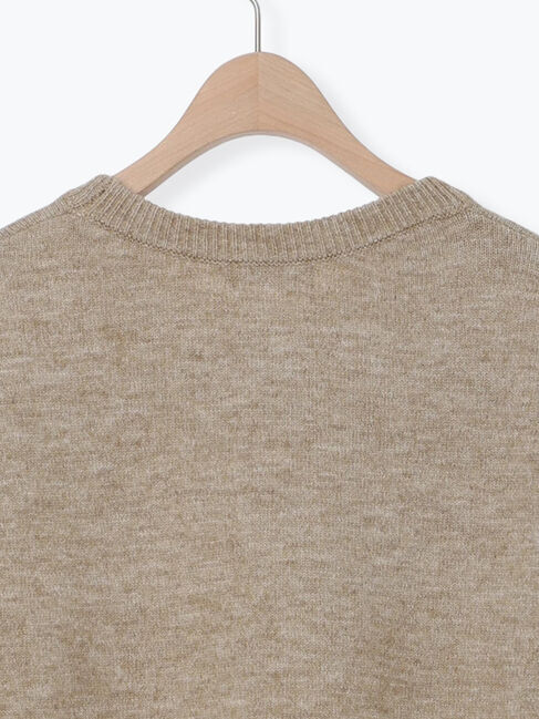 SM2「ロゴ刺繍ニットプルオーバー」|ニット・セーター|