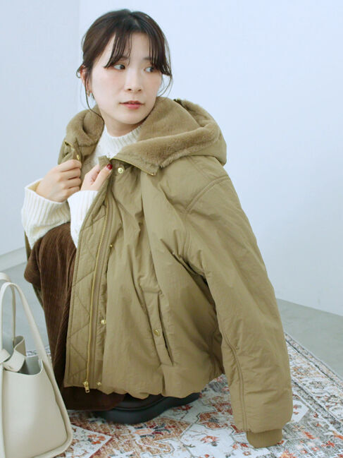 Samansa Mos2 blue「N-2Bジャケット」|その他|