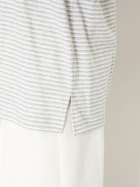 Samansa Mos2「天竺ベーシックロンT」|Tシャツ・カットソー|