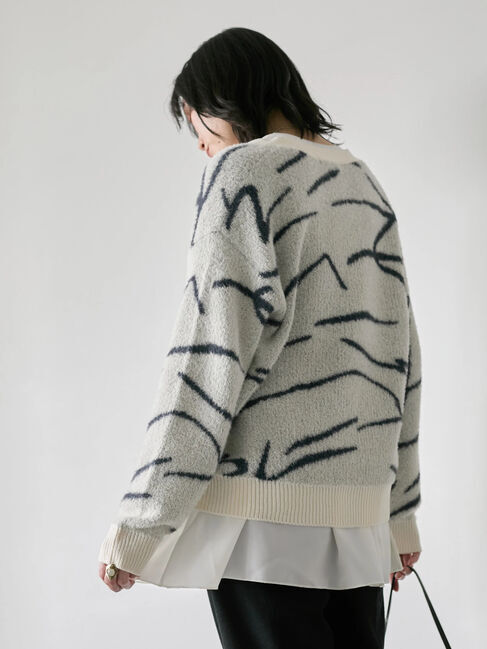 Samansa Mos2 blue「ペプラムプルオーバー」|Tシャツ・カットソー|