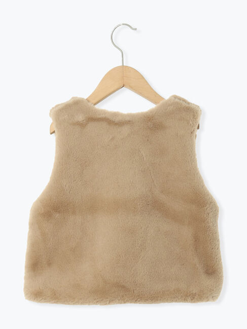 Samansa Mos2 Lagom「ファーベスト」|ダウンベスト・ベスト|