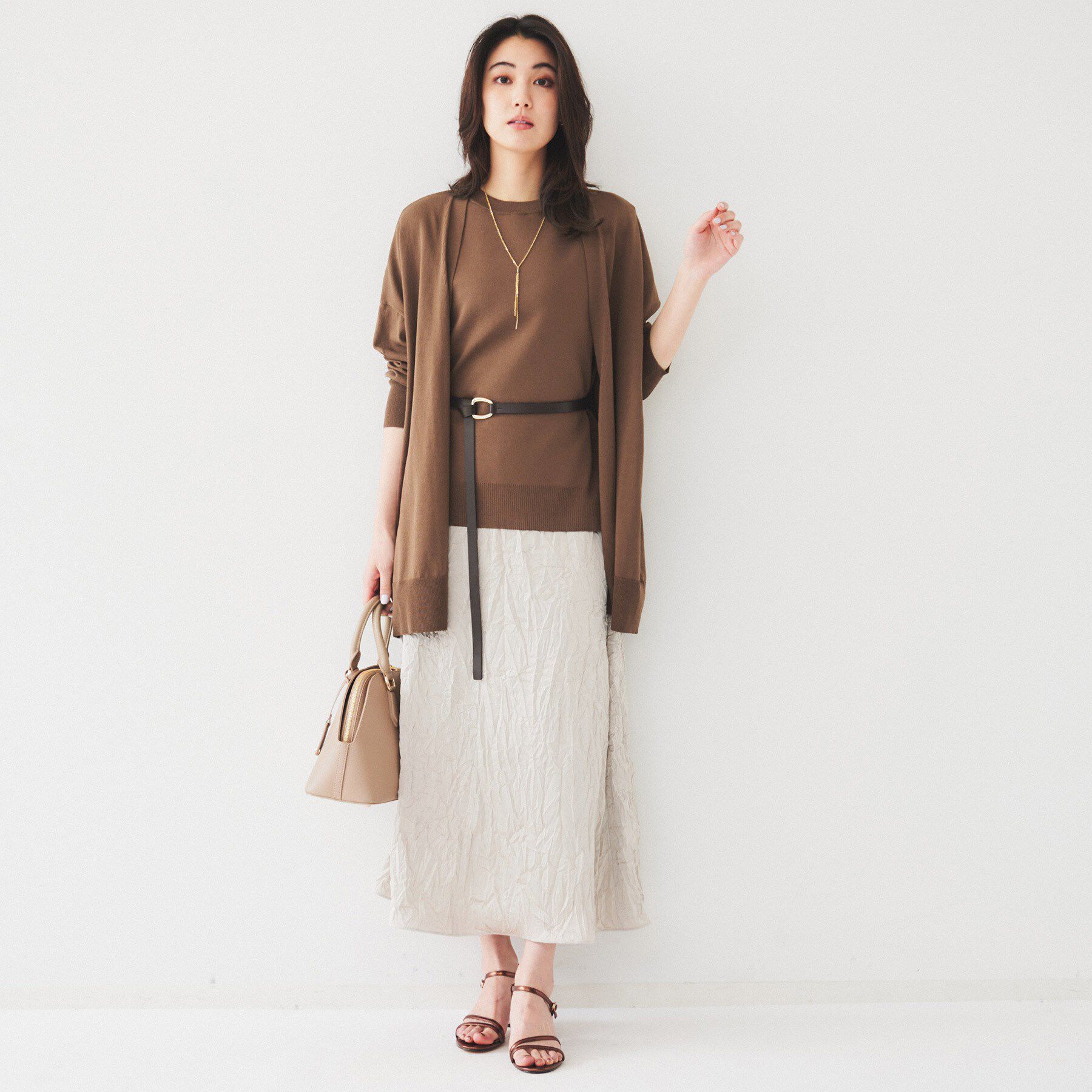 UNTITLED「【アンサンブル可能】ニットベスト」|ニット・セーター|