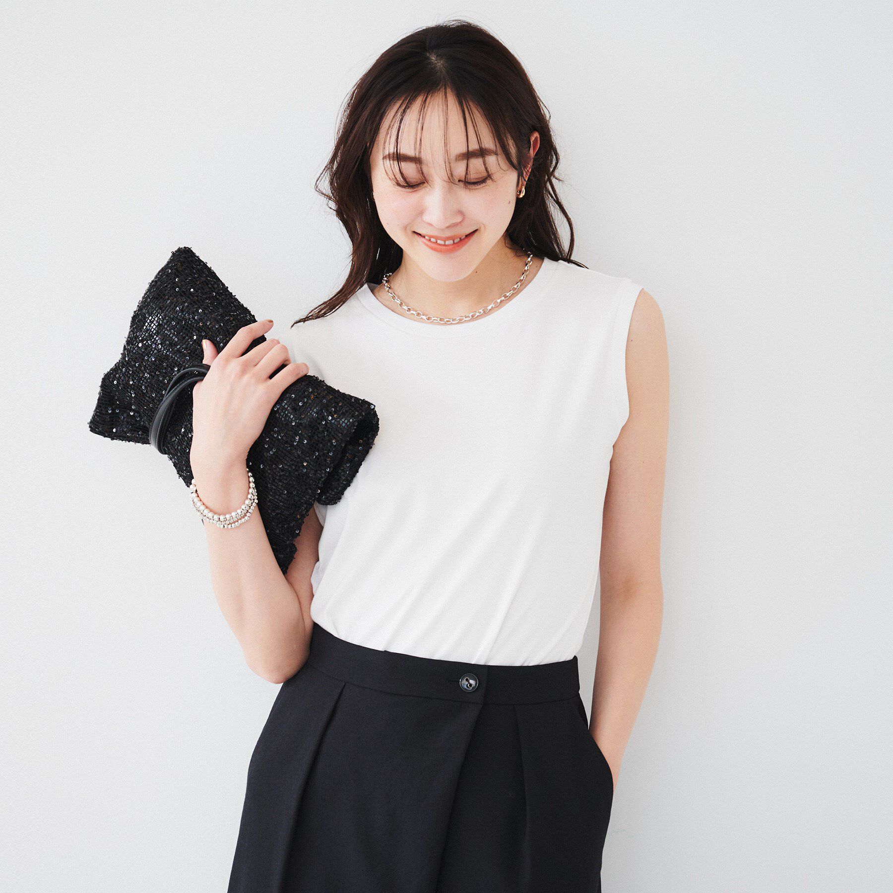 UNTITLED「ノースリーブプルオーバー」|Tシャツ・カットソー|