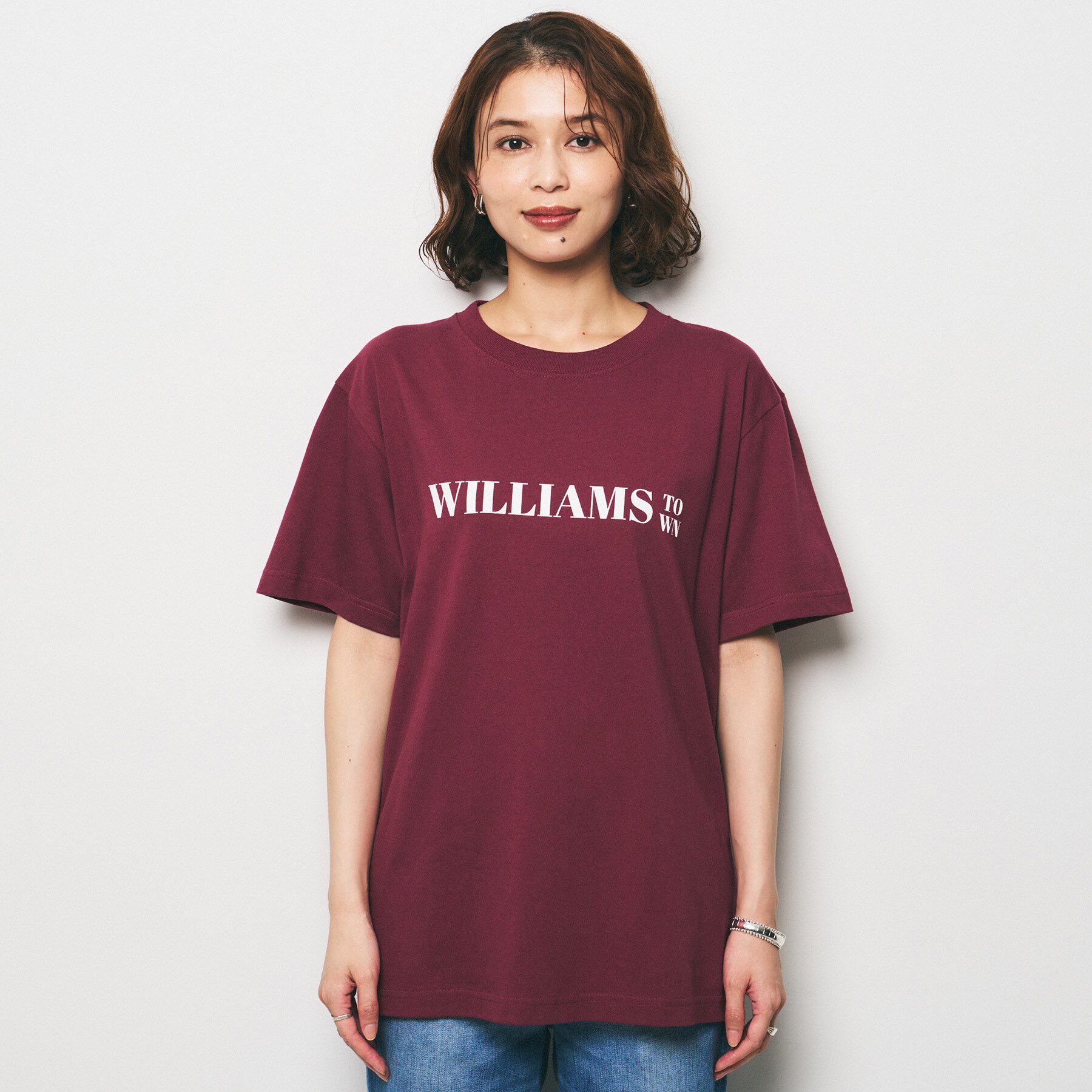UNTITLED「【Healthy DENIM】Williams TownロゴTシャツ」|Tシャツ・カットソー|