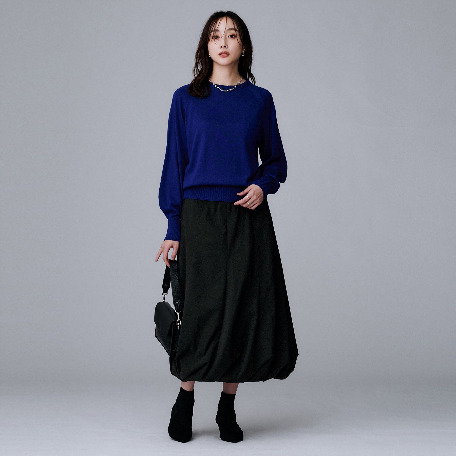 UNTITLED「【ストレッチ素材/撥水加工】バルーンスカート」|スカート|