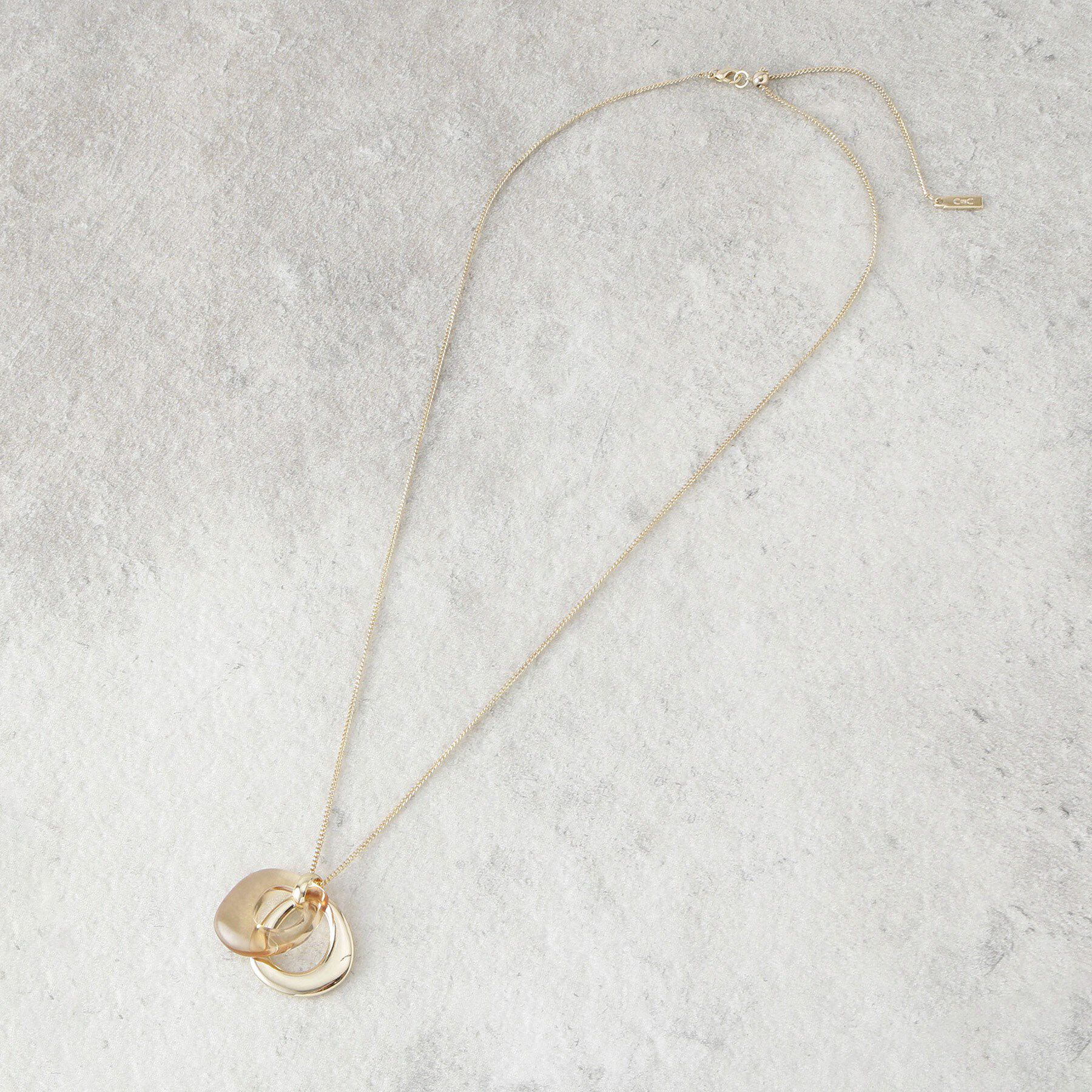 COUP DE CHANCE「ツイントップ／ワントップネックレス／長さ調整可」|ネックレス|