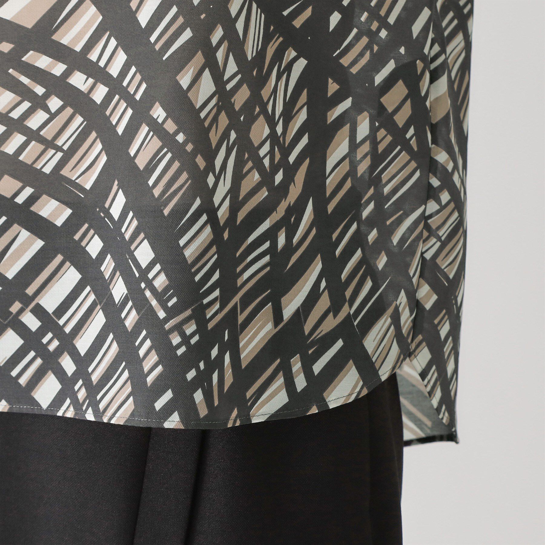 COUP DE CHANCE「【手洗い可／日本製】上品チェック柄のブラウス」|シャツ・ブラウス|