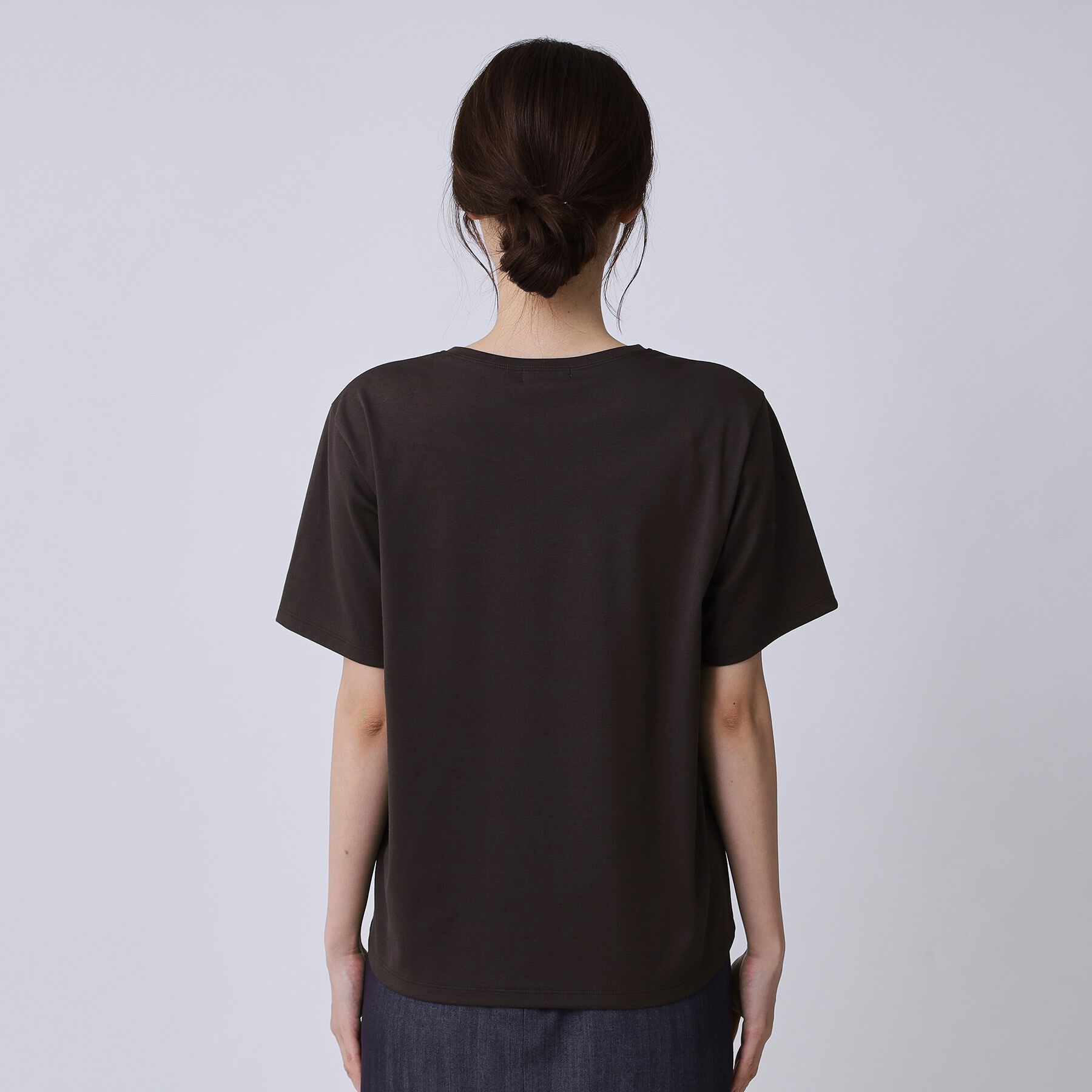 COUP DE CHANCE「【手洗い可／日本製／箔プリント】ロゴTシャツ」|Tシャツ・カットソー|