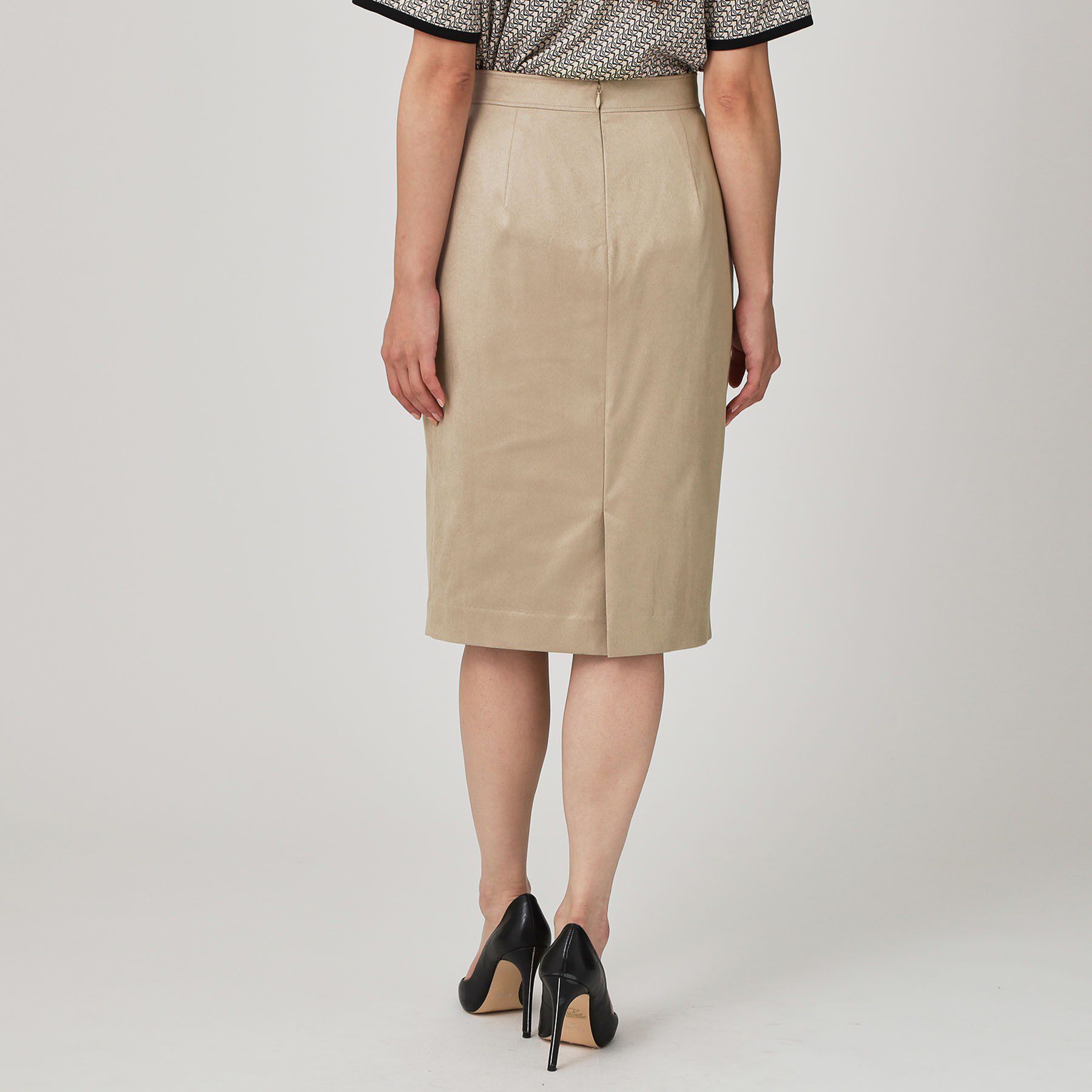COUP DE CHANCE「【手洗い可／日本製／スーツ可】タイトシルエットのスカート」|スカート|
