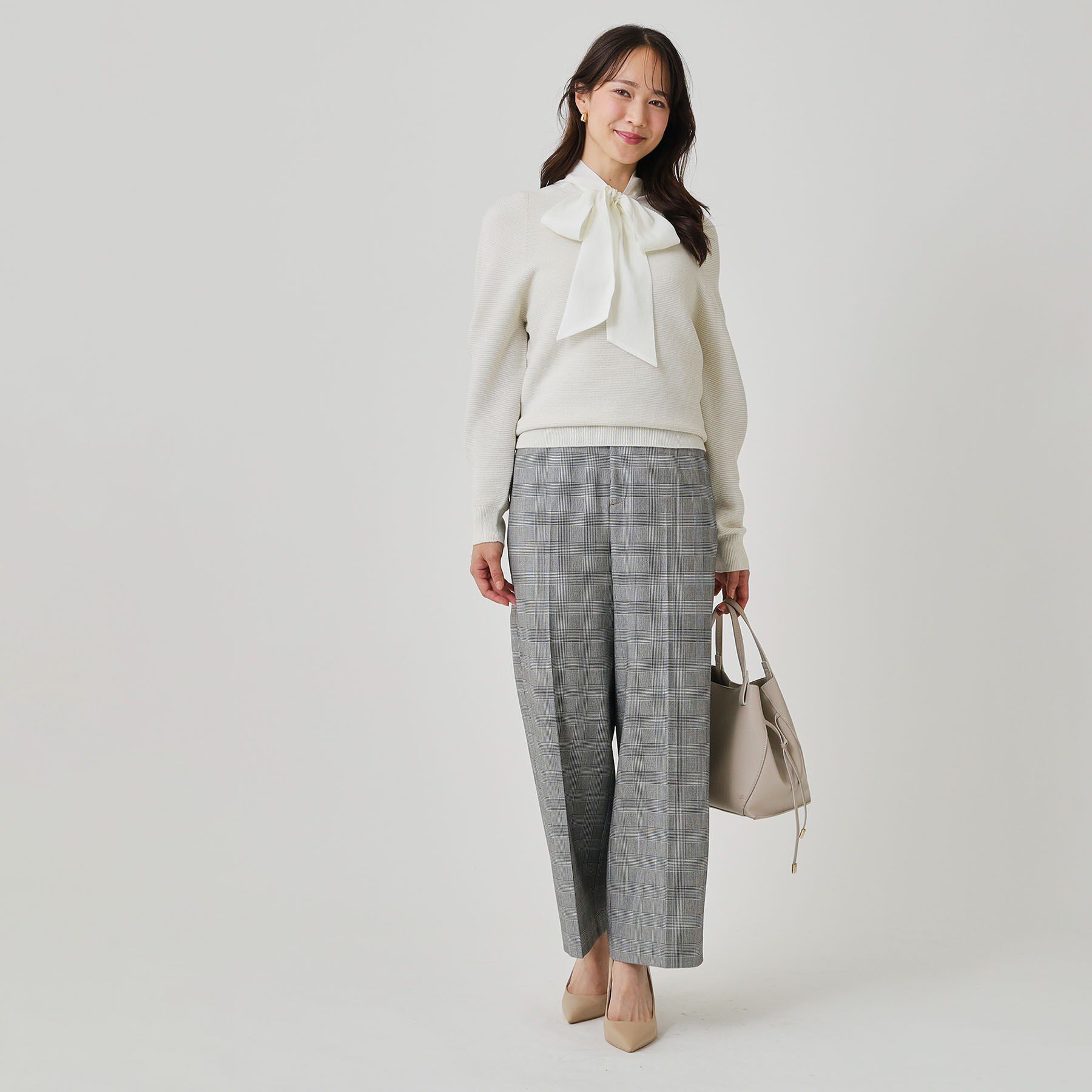 COUP DE CHANCE「【手洗い可／日本製／ホールガーメント】ラメ混ドルマンニットトップス」|ニット・セーター|