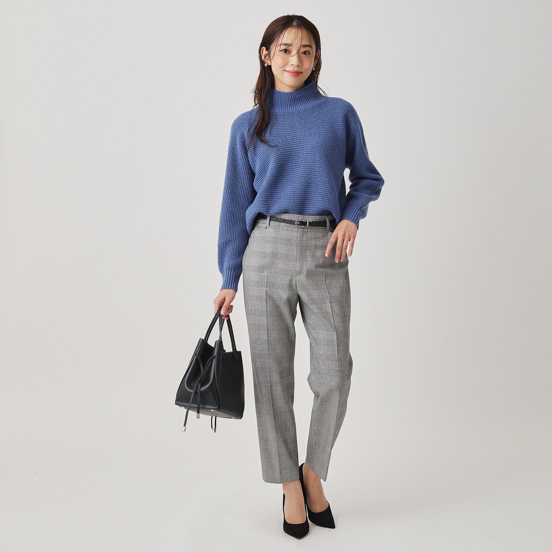 COUP DE CHANCE「【手洗い可／日本製／温かく軽い】ミドルゲージニットトップス」|ニット・セーター|