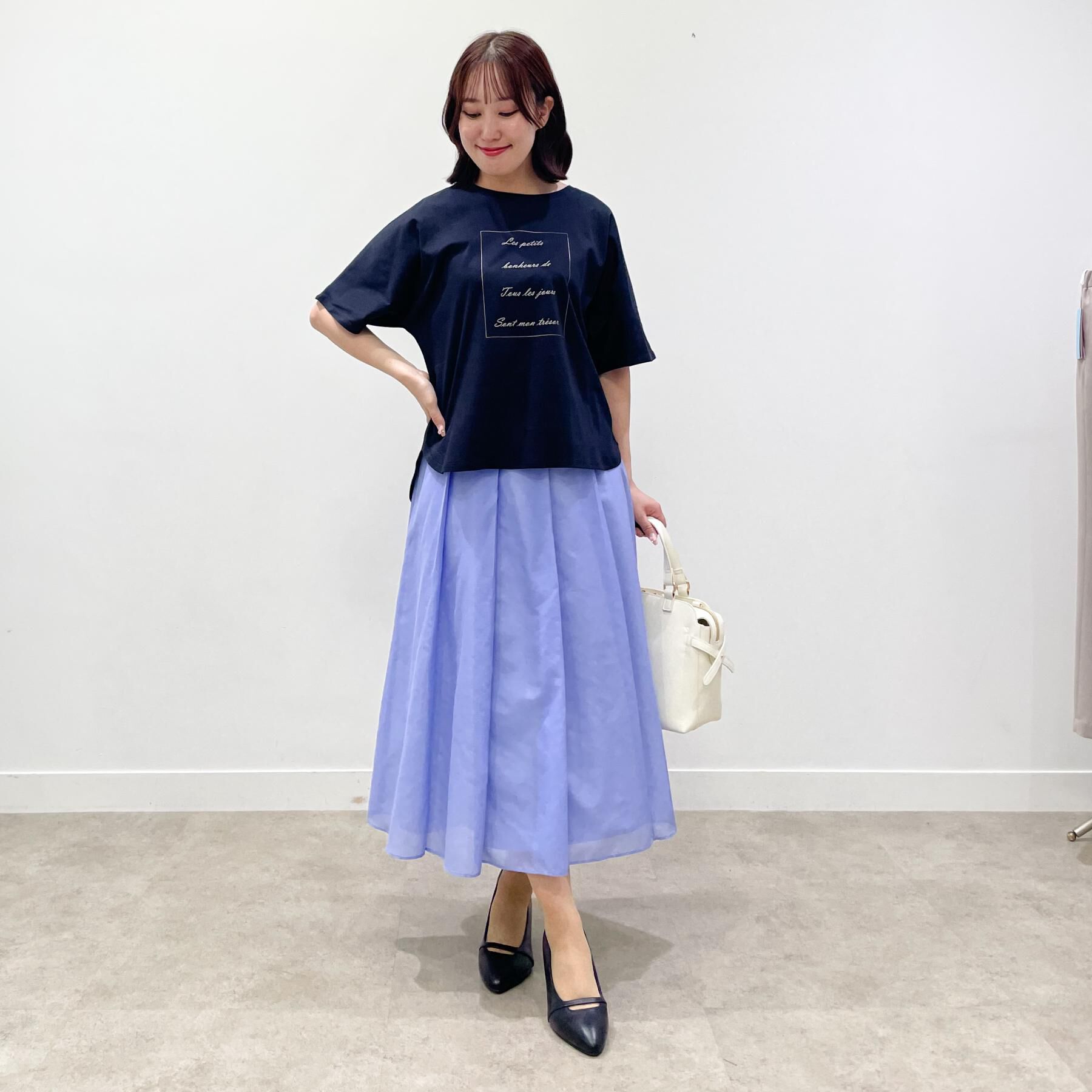 Reflect「【UVカット／接触冷感／マシンウォッシュ可】ドルマンスリーブロゴTシャツ」|Tシャツ・カットソー|