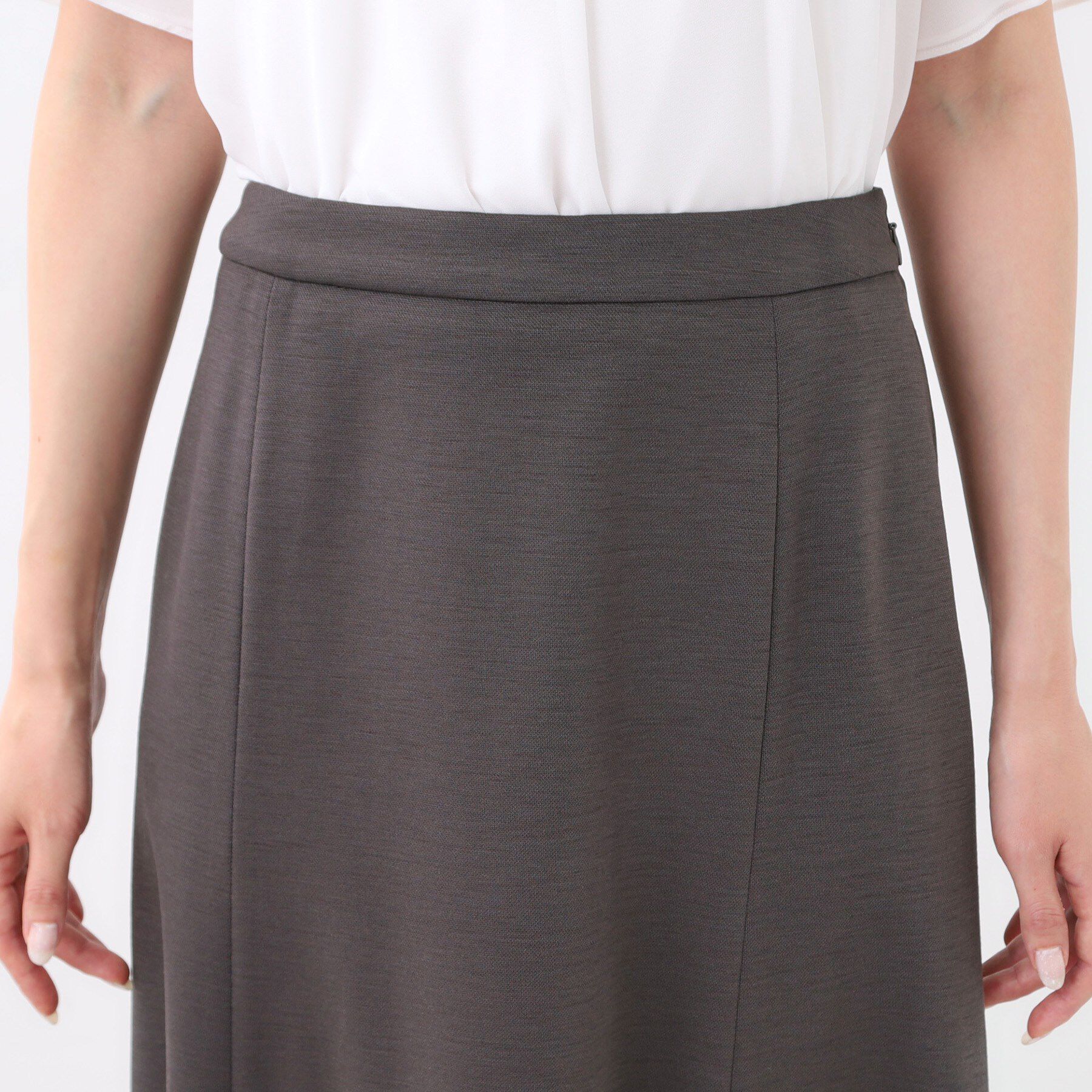 Reflect「【匠シリーズ／すっきり細見え／セットアップ可】ソフトフレアスカート」|スカート|