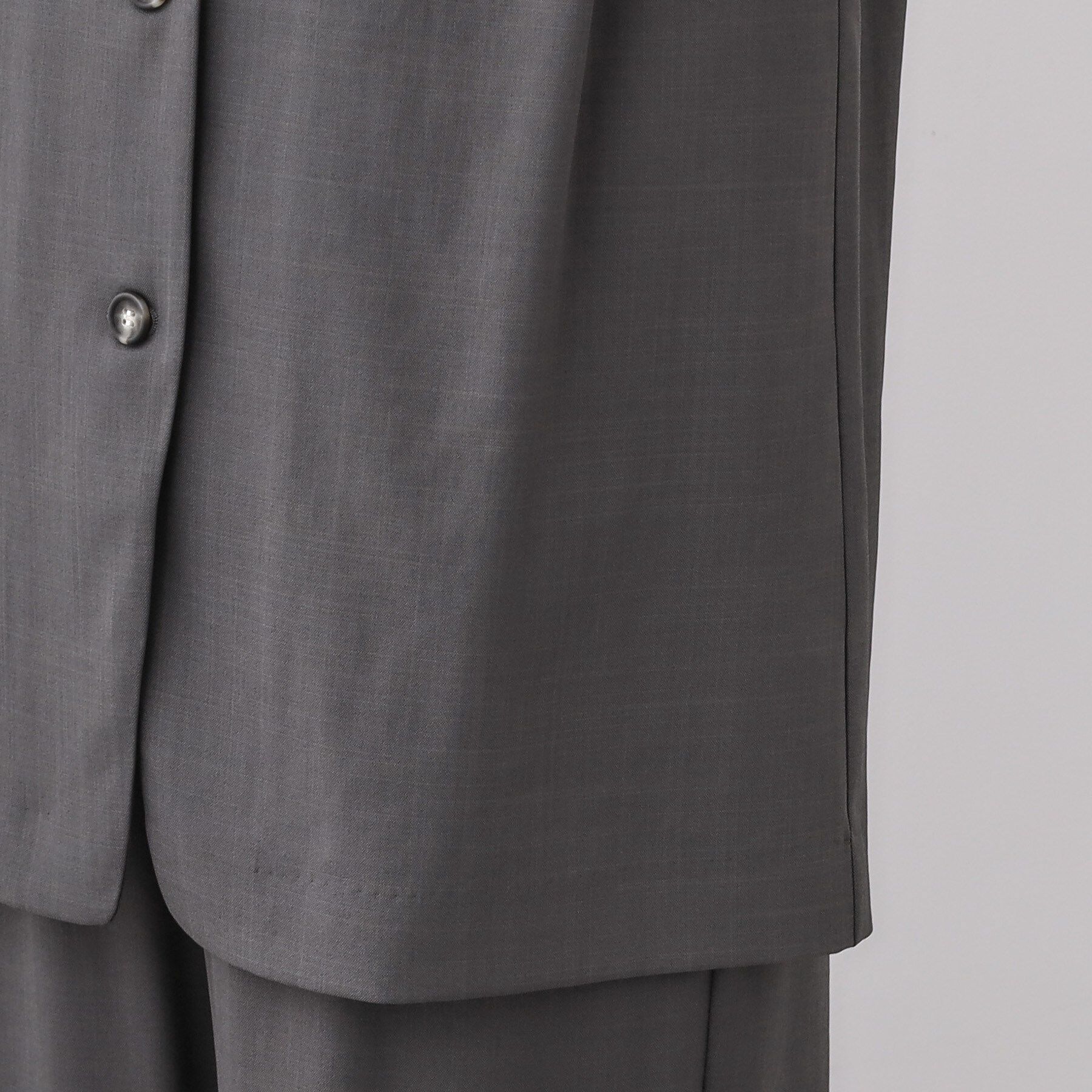 Reflect「【ウエスト総ゴム／セットアップ／単品使いOK◎】ベスト＋ストレートパンツセット」|スーツ|