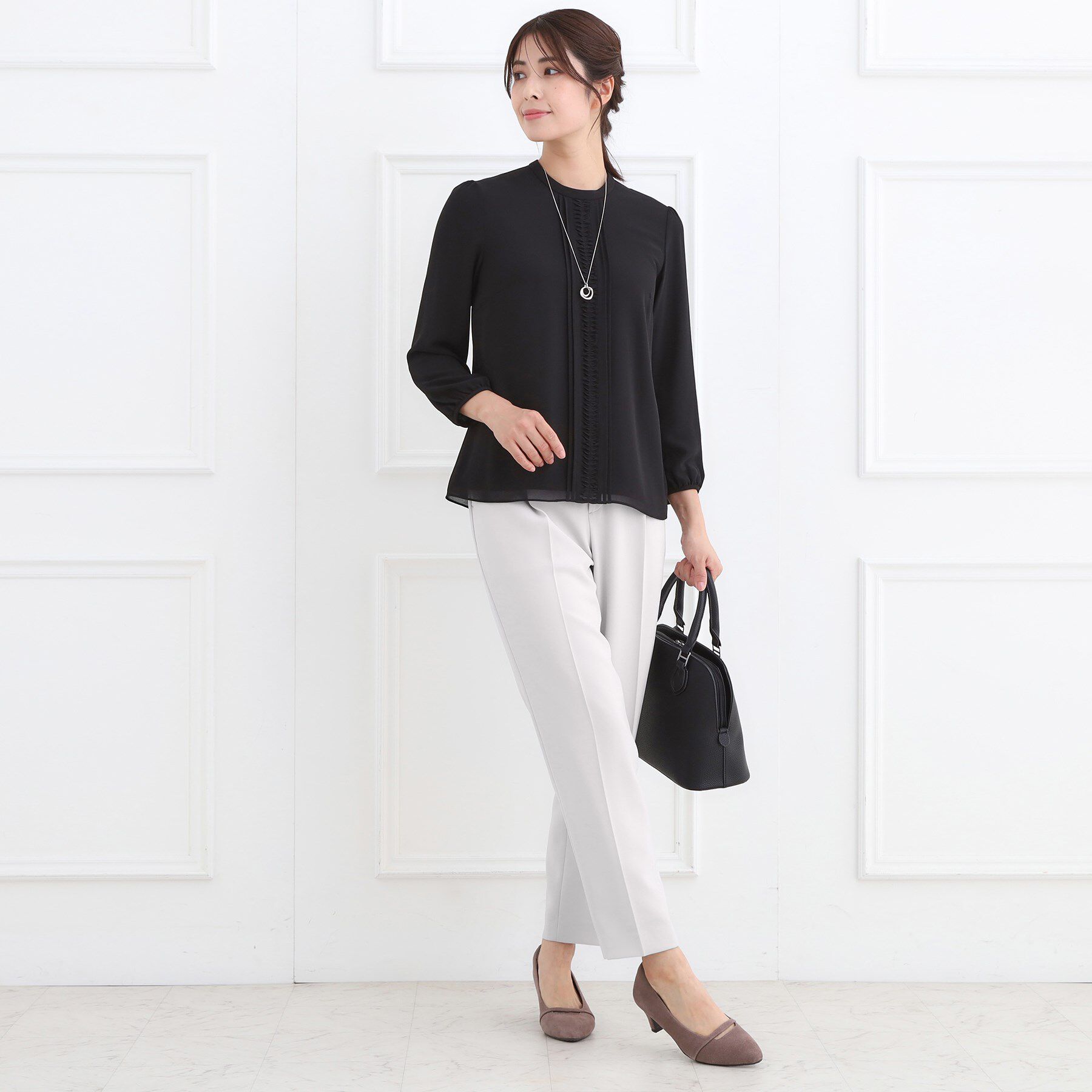 Reflect「【フォーマル／入卒／セットアップ可】テーパードパンツ」|その他|