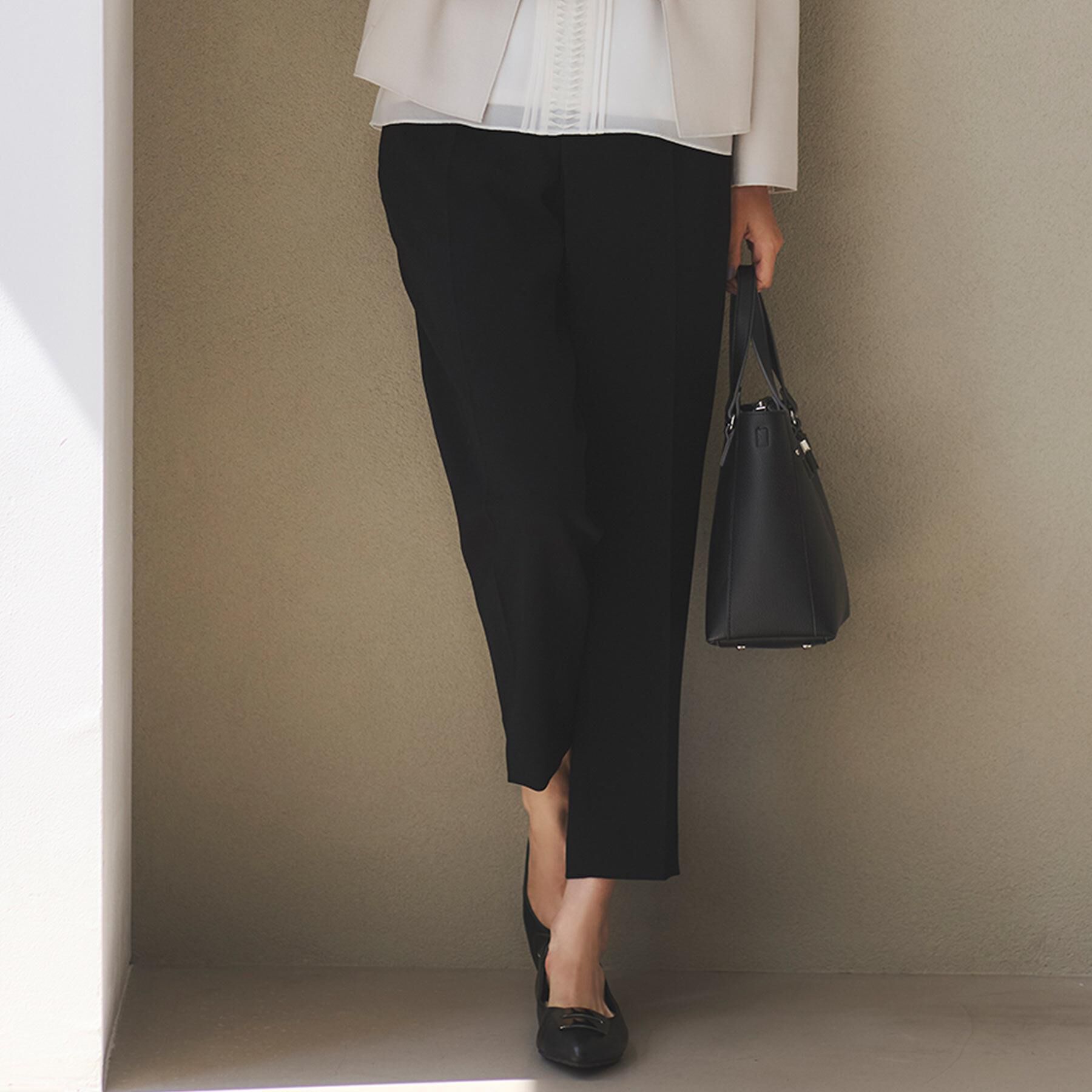 Reflect「【フォーマル／入卒／セットアップ可】テーパードパンツ」|その他|ブラック(019)