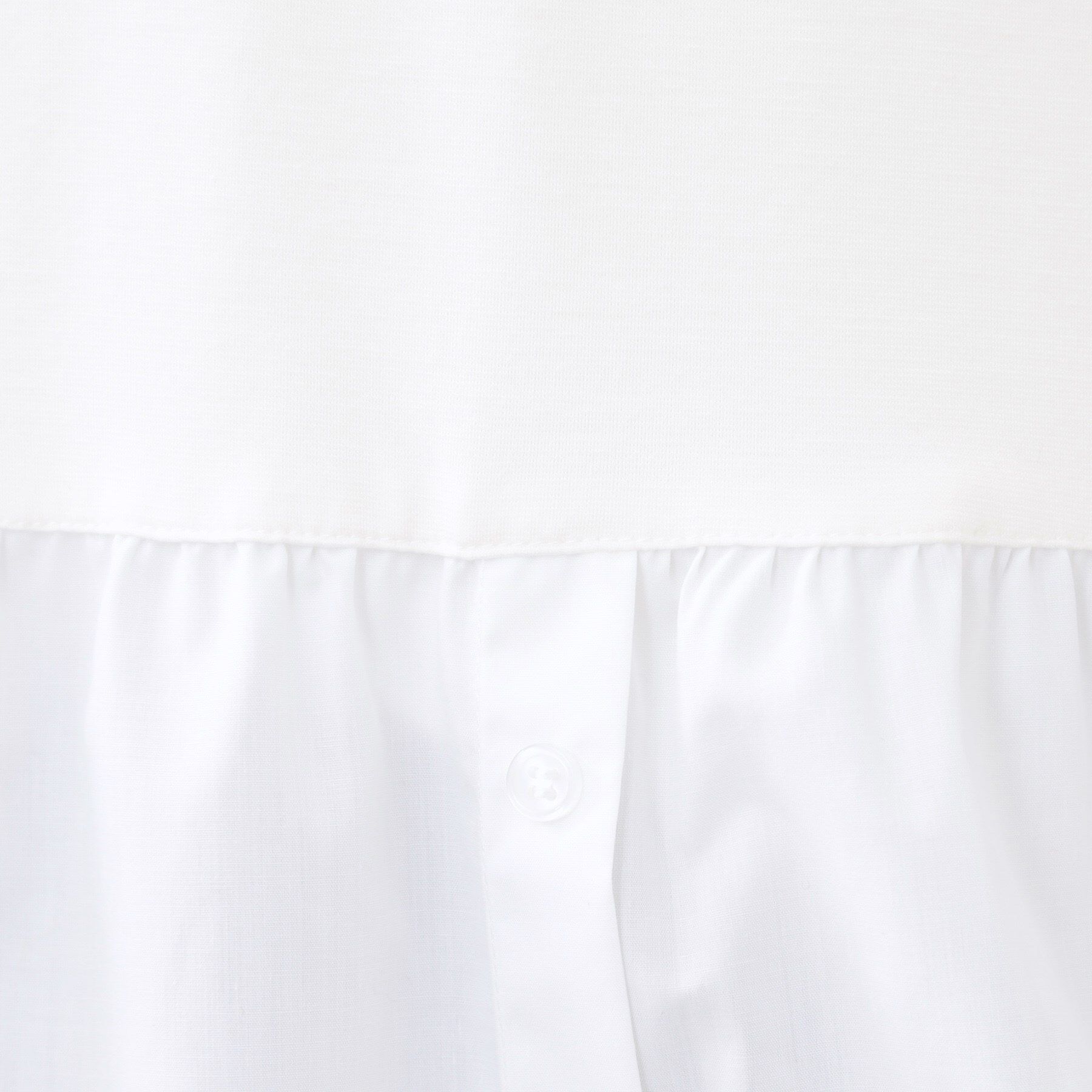 Reflect「【重ね着でも一枚着でも◎】ドッキングジャージトップス」|Tシャツ・カットソー|