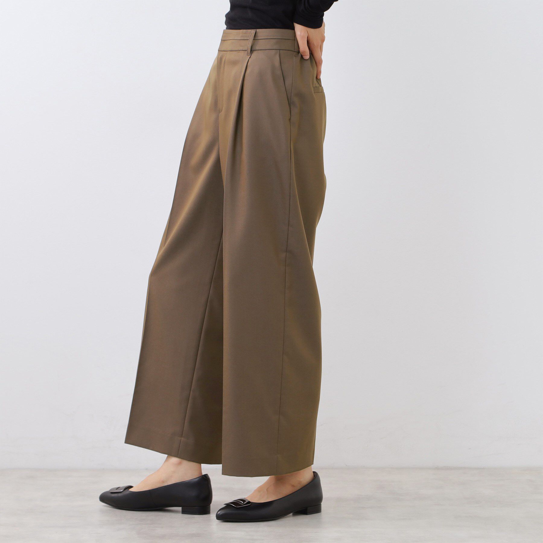 Reflect「【キレイめもカジュアルスタイルも◎】ストレートワイドシルエットパンツ」|その他|