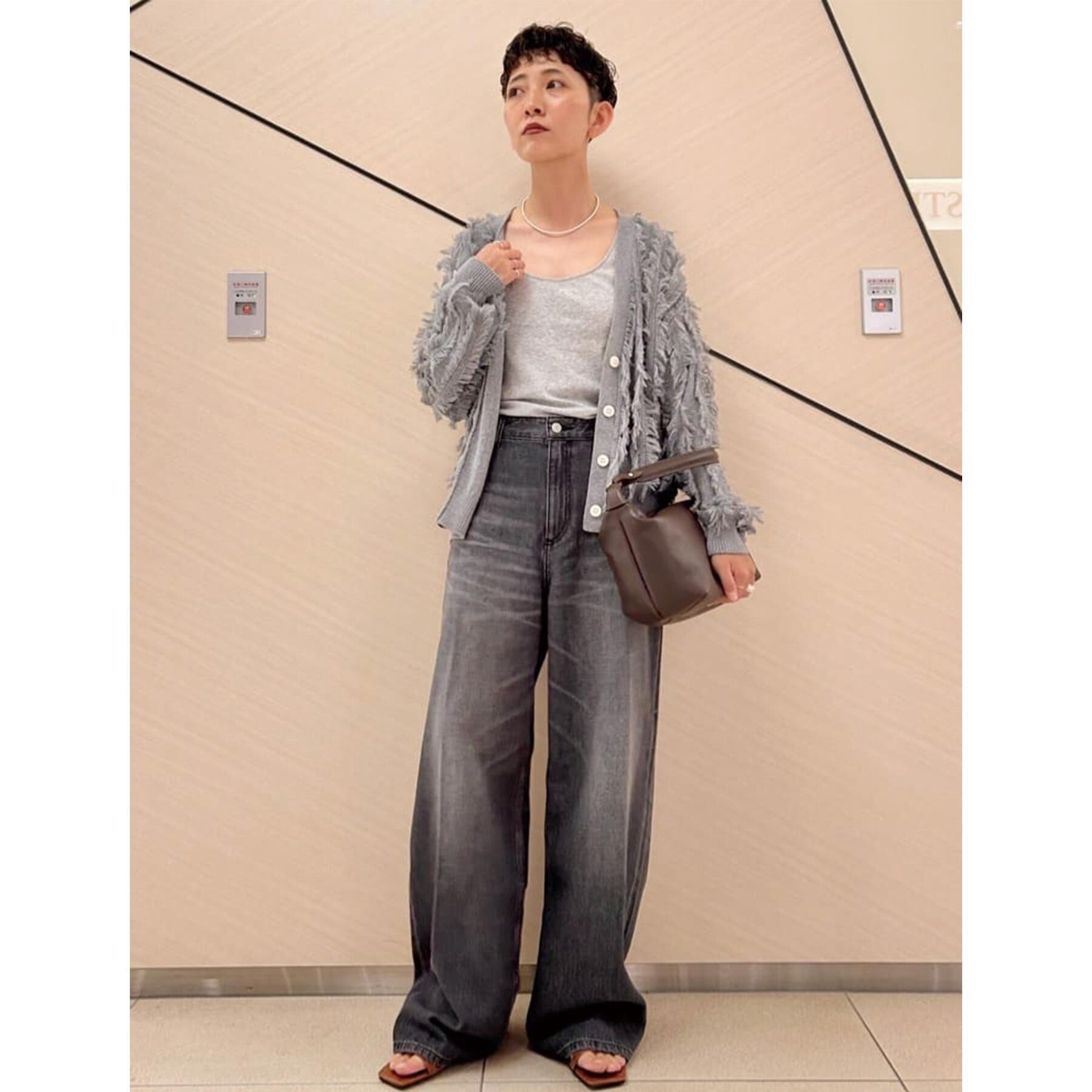 DRESSTERIOR「【大人百花モデル美香さん着用/CLASSY.12月号/otonaMUSE11月号掲載】ヴィンテージ加」|デニム|