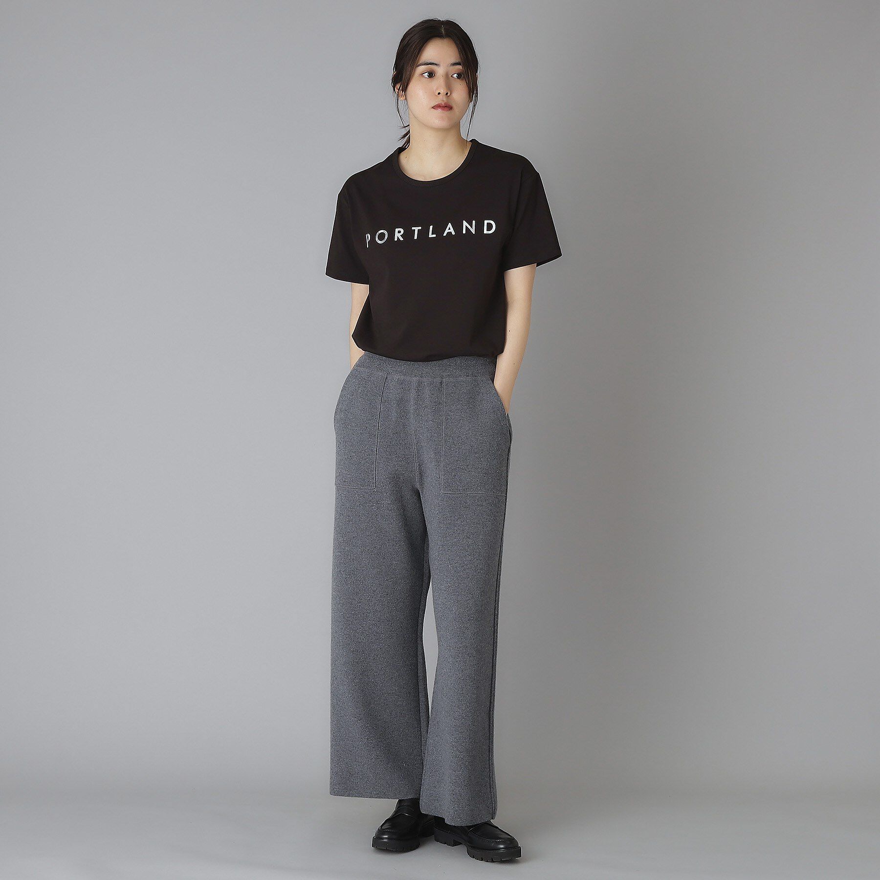 DRESSTERIOR「TICCA（ティッカ）ミラノリブワイドニットパンツ」|その他|