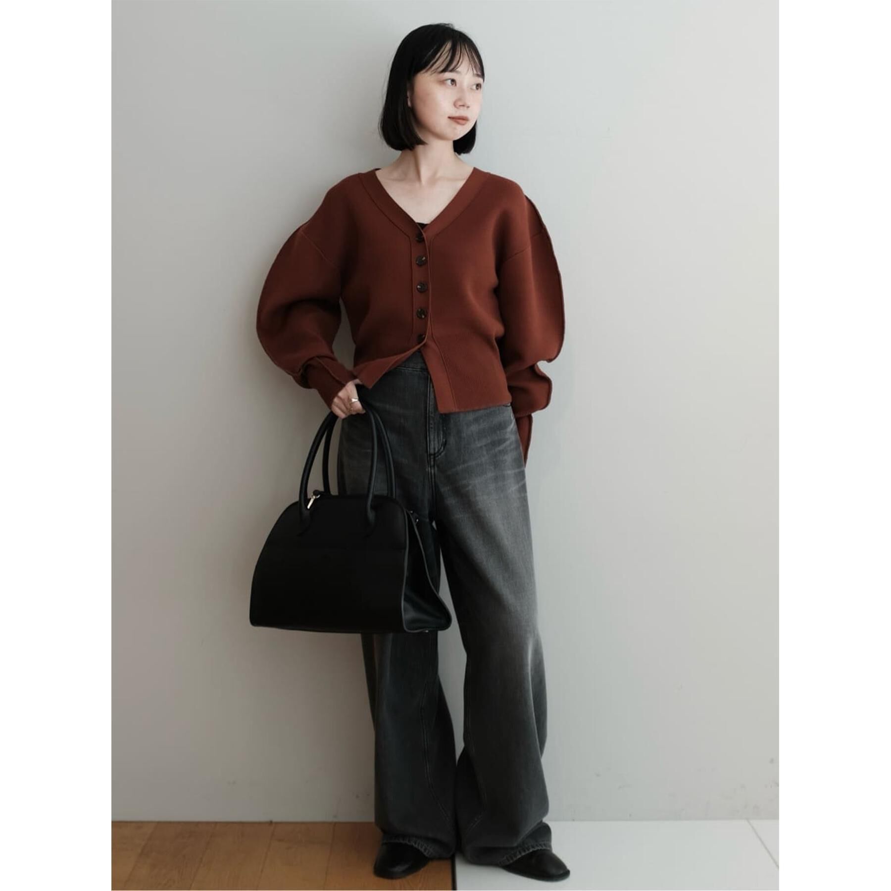 DRESSTERIOR「provoke（プロヴォーク）【別注】コクーンシェイプカーディガン」|カーディガン|