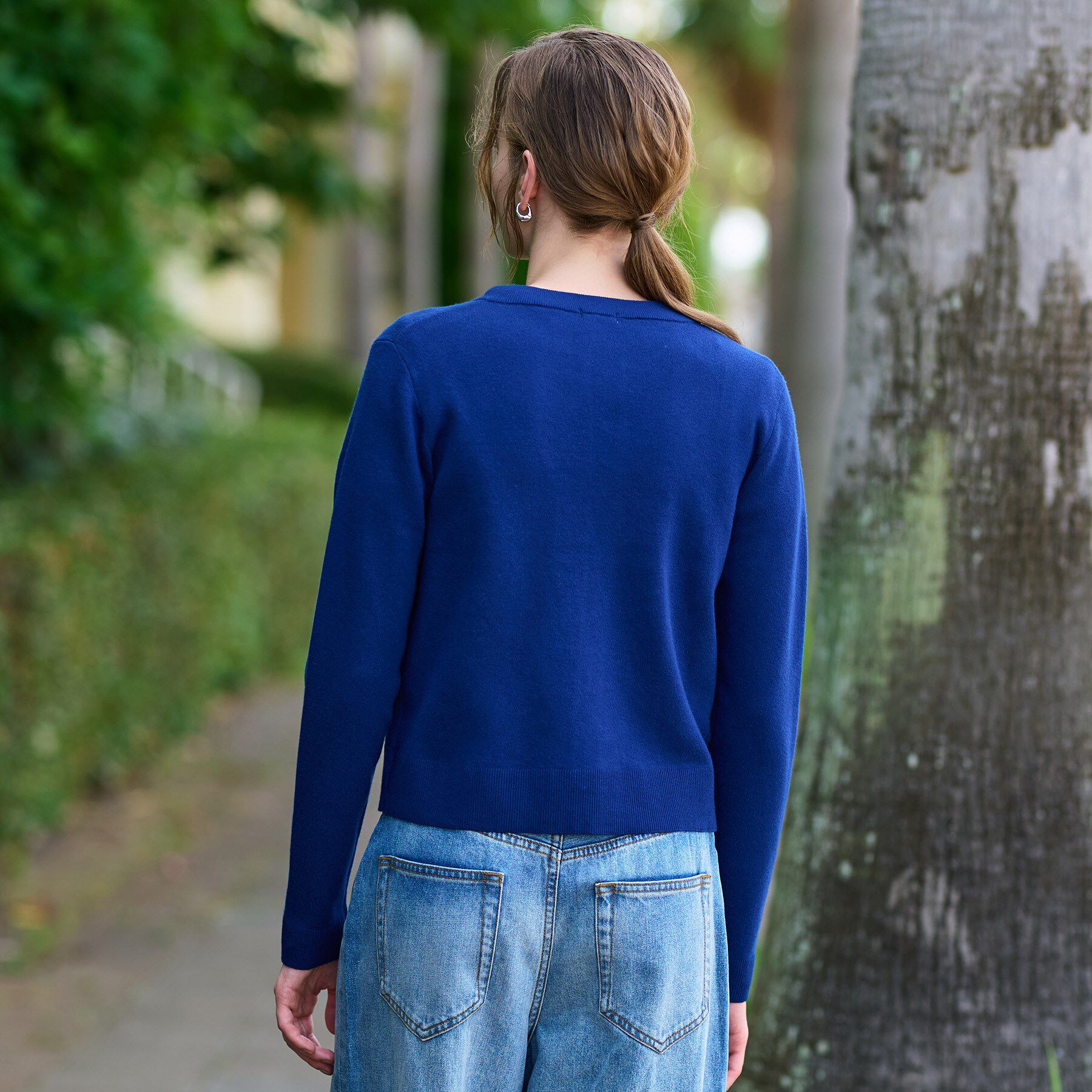 DRESSTERIOR「【洗える/カシミヤ混】ウォッシャブルコットンカシミヤカーディガン」|カーディガン|