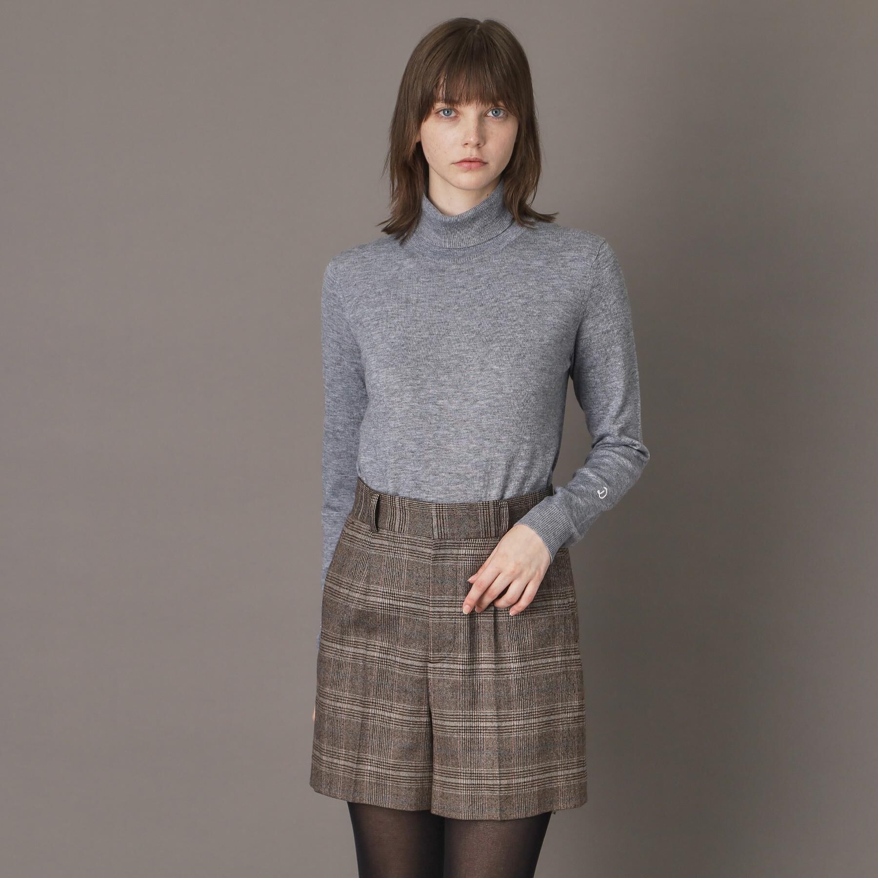 DRESSTERIOR「【CLASSY.12月号/otonaMUSE11月号掲載】ウールブレンド天竺タートルニット」|ニット・セーター|