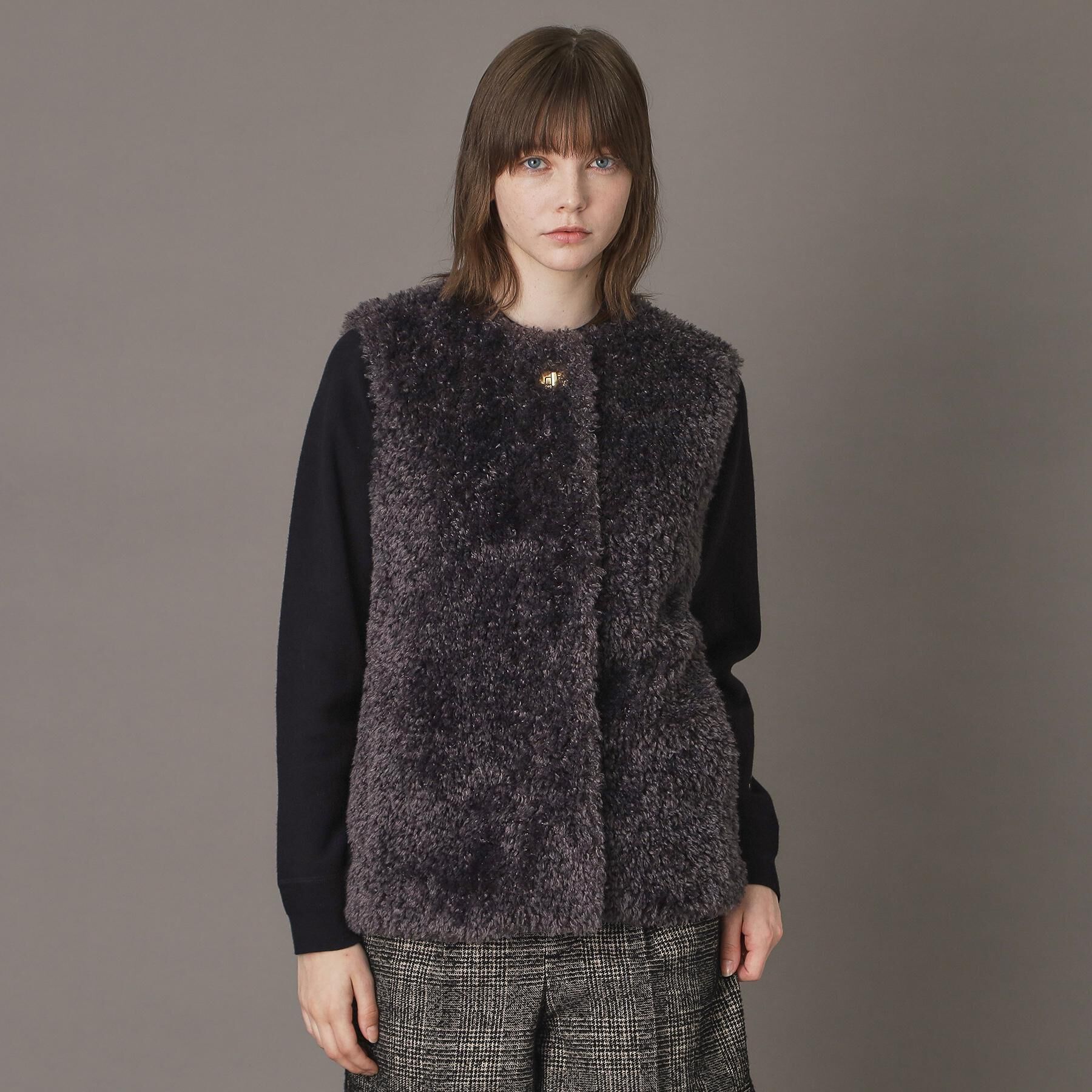 DRESSTERIOR「【otonaMUSE 11月号掲載】エコファージレ」|ノーカラーコート|