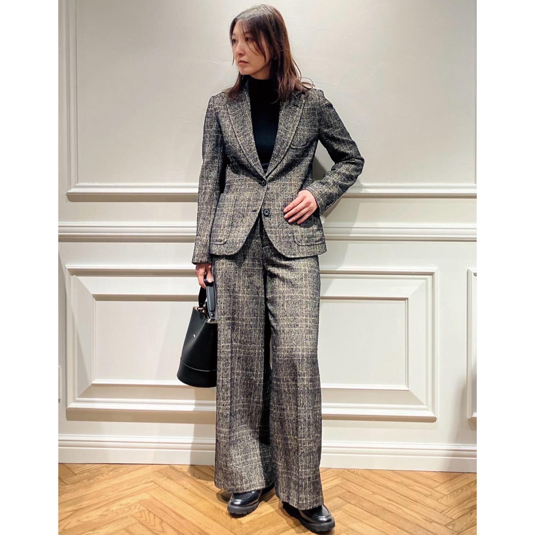 DRESSTERIOR「ループグレンチェックワイドパンツ」|その他|