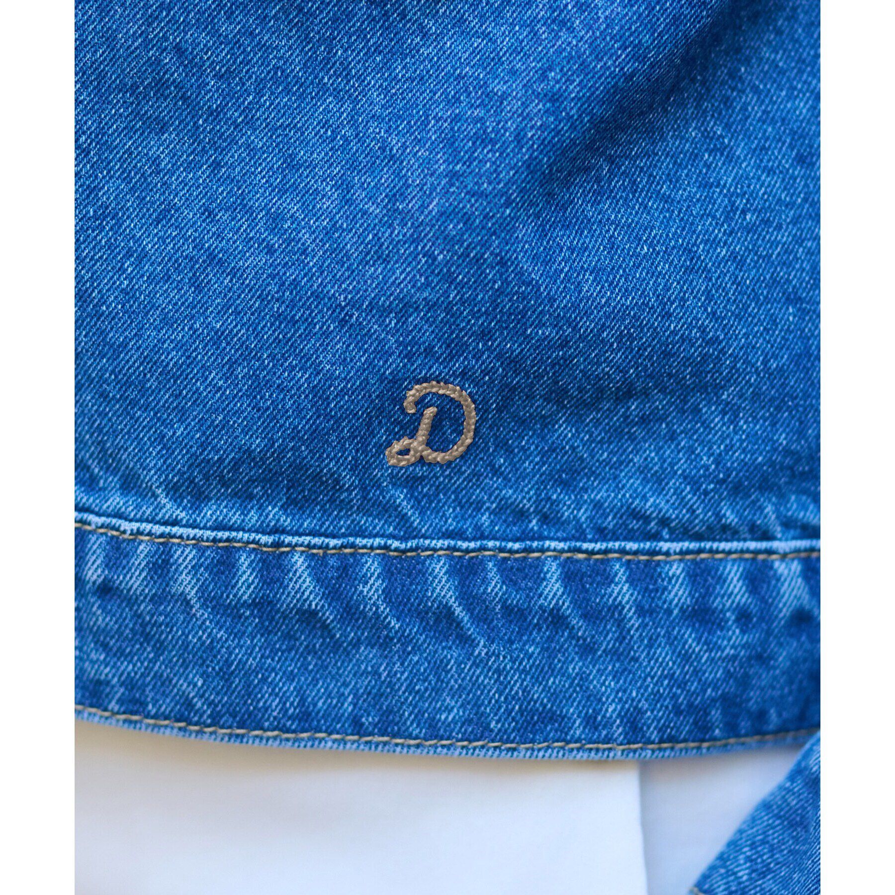 DRESSTERIOR「ヴィンテージバンドカラーGジャン」|デニムジャケット|