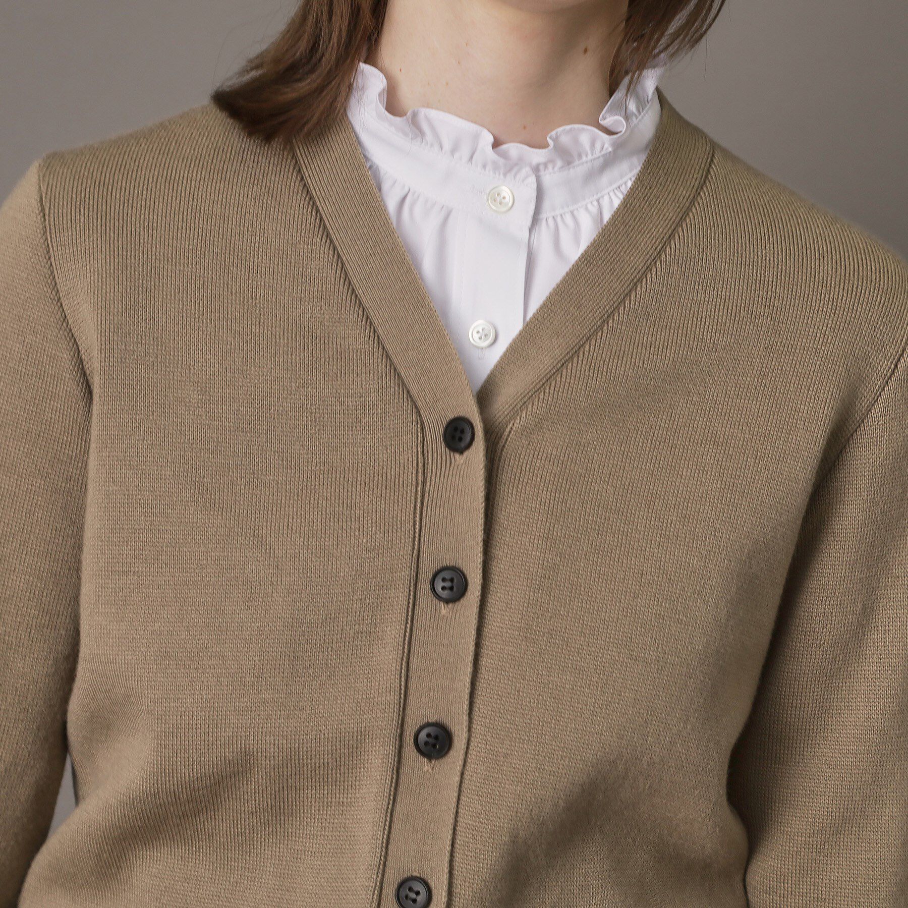 DRESSTERIOR「ミラノリブカーディガン」|カーディガン|