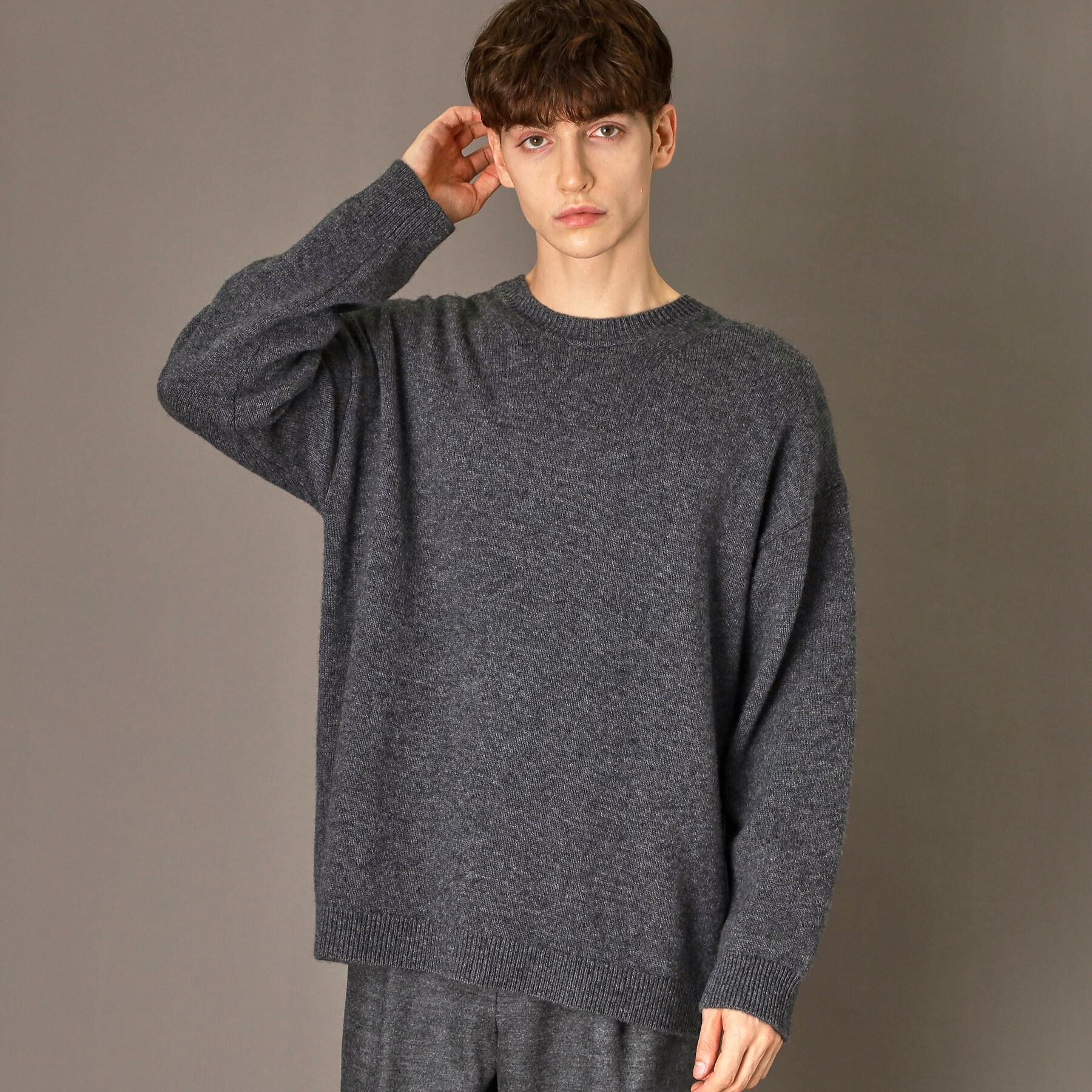 DRESSTERIOR「【干場義雅&times;DRESSTERIOR】ウールカシミヤニット」|ニット・セーター|