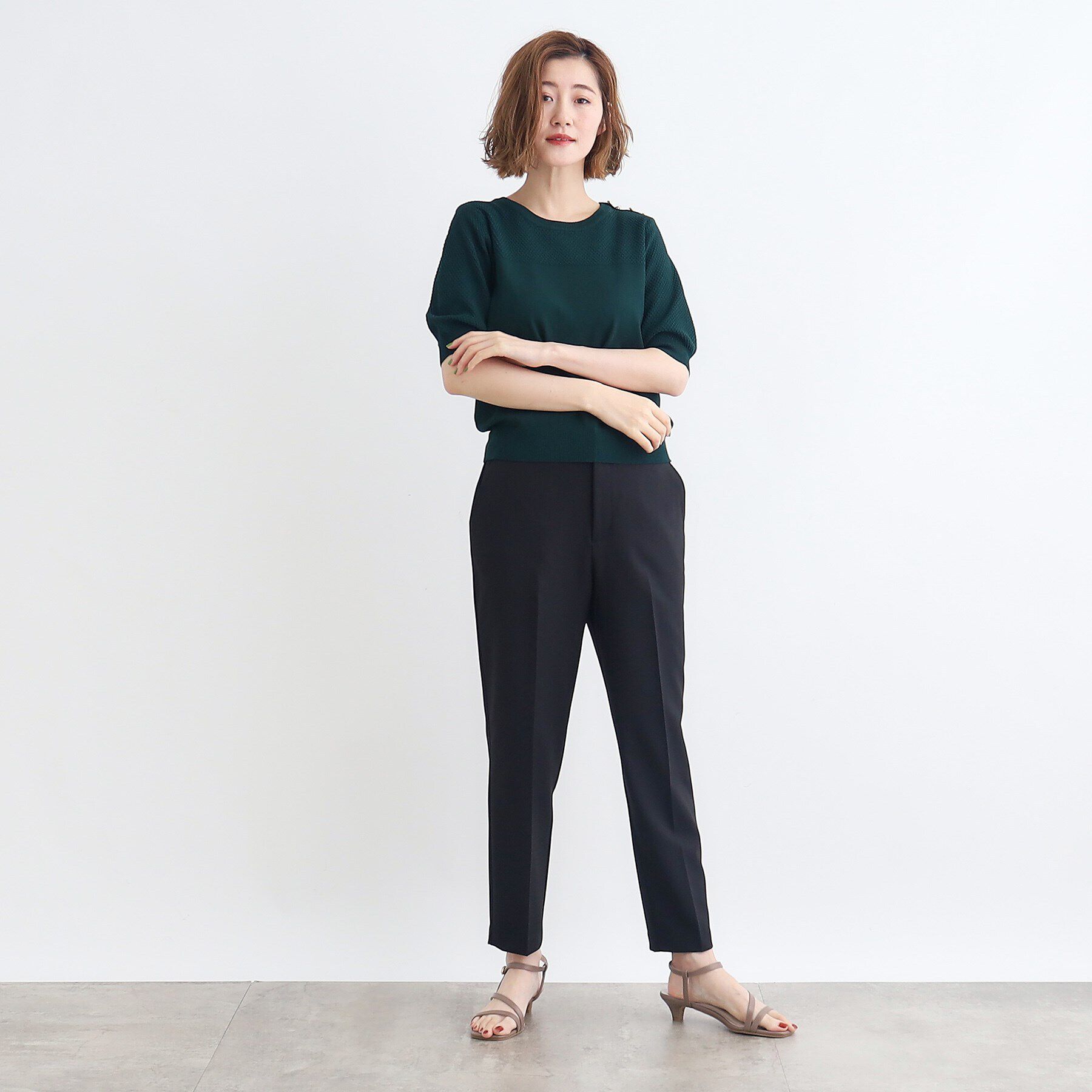 grove「2WAYストレッチテーパードパンツ」|その他|