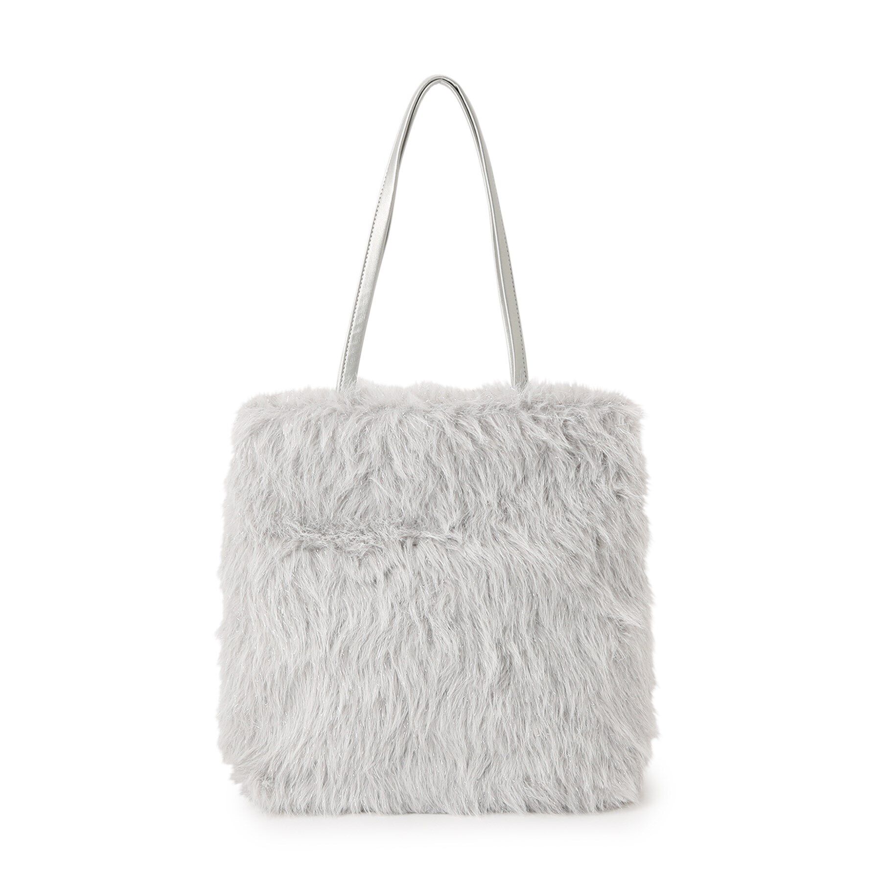 grove「ラメロングエコファートート」|トートバッグ|