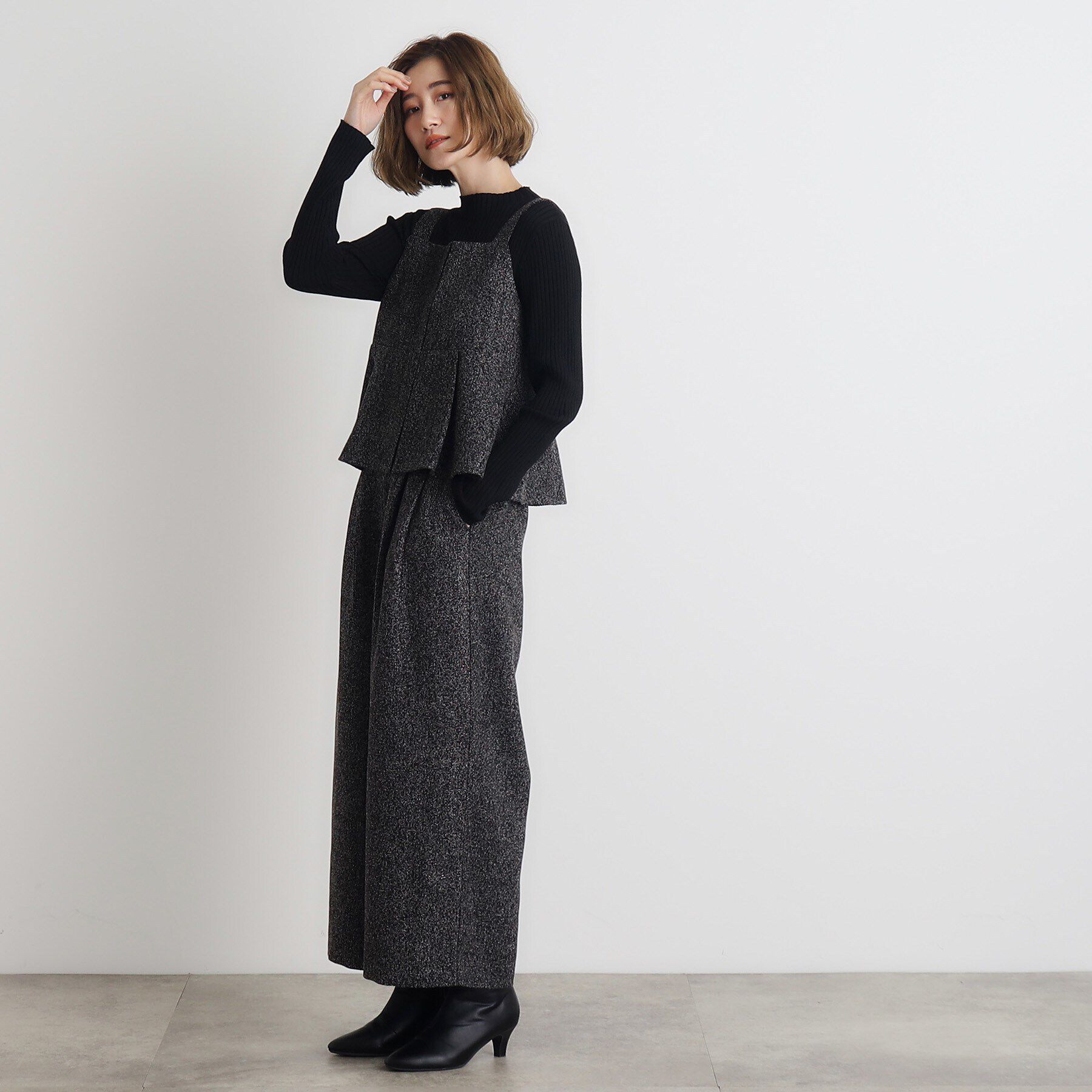 grove「大人気！待望のビスチェSET UP冬素材バージョン」|スーツ|