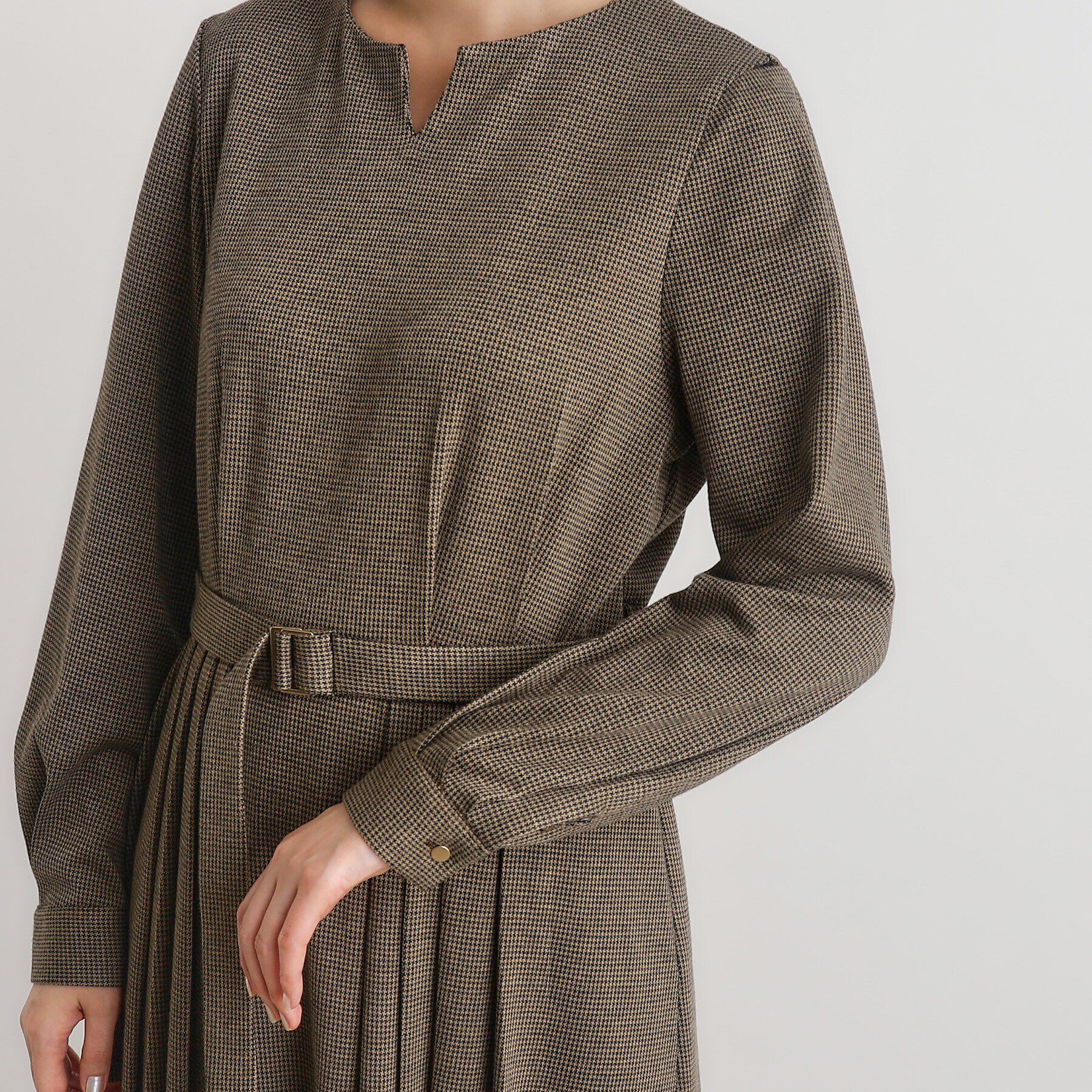 grove「カットジャカードワンピース」|ワンピース|