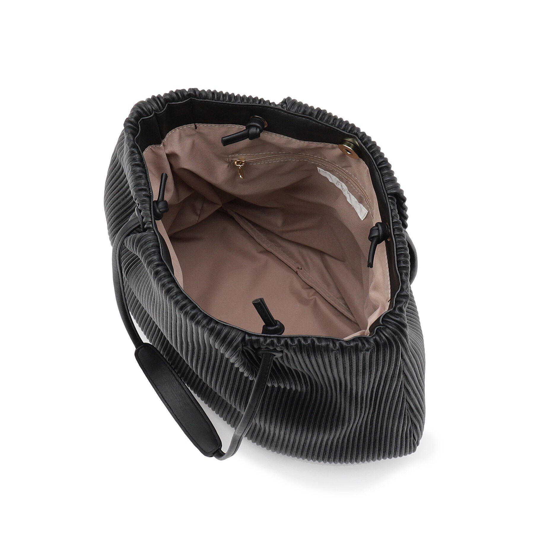 grove「プリーツハトメチャーム付きトート」|トートバッグ|