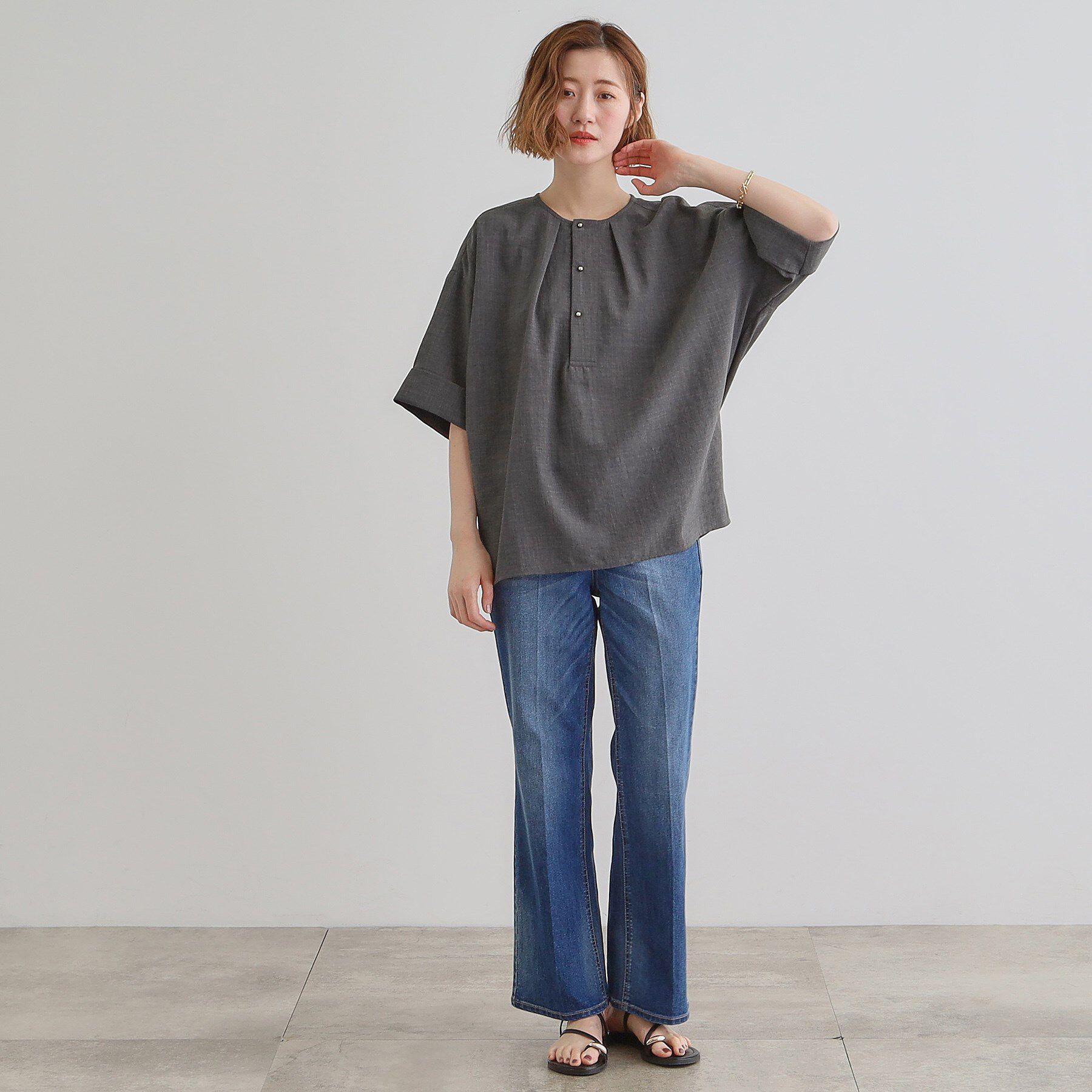 grove「ドルマンタックシャツ」|シャツ・ブラウス|