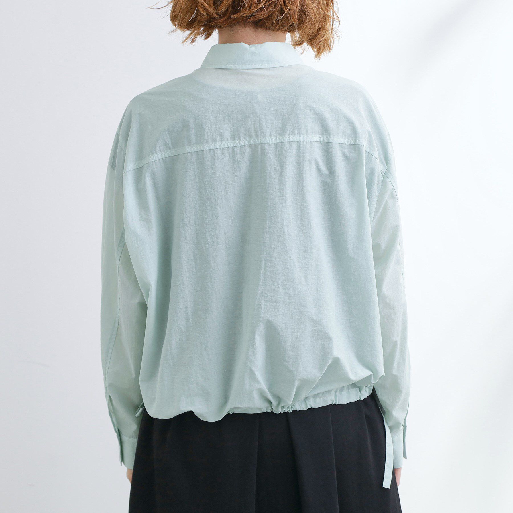 grove「【UVカット/洗える】クロップドシアーシャツ」|シャツ・ブラウス|