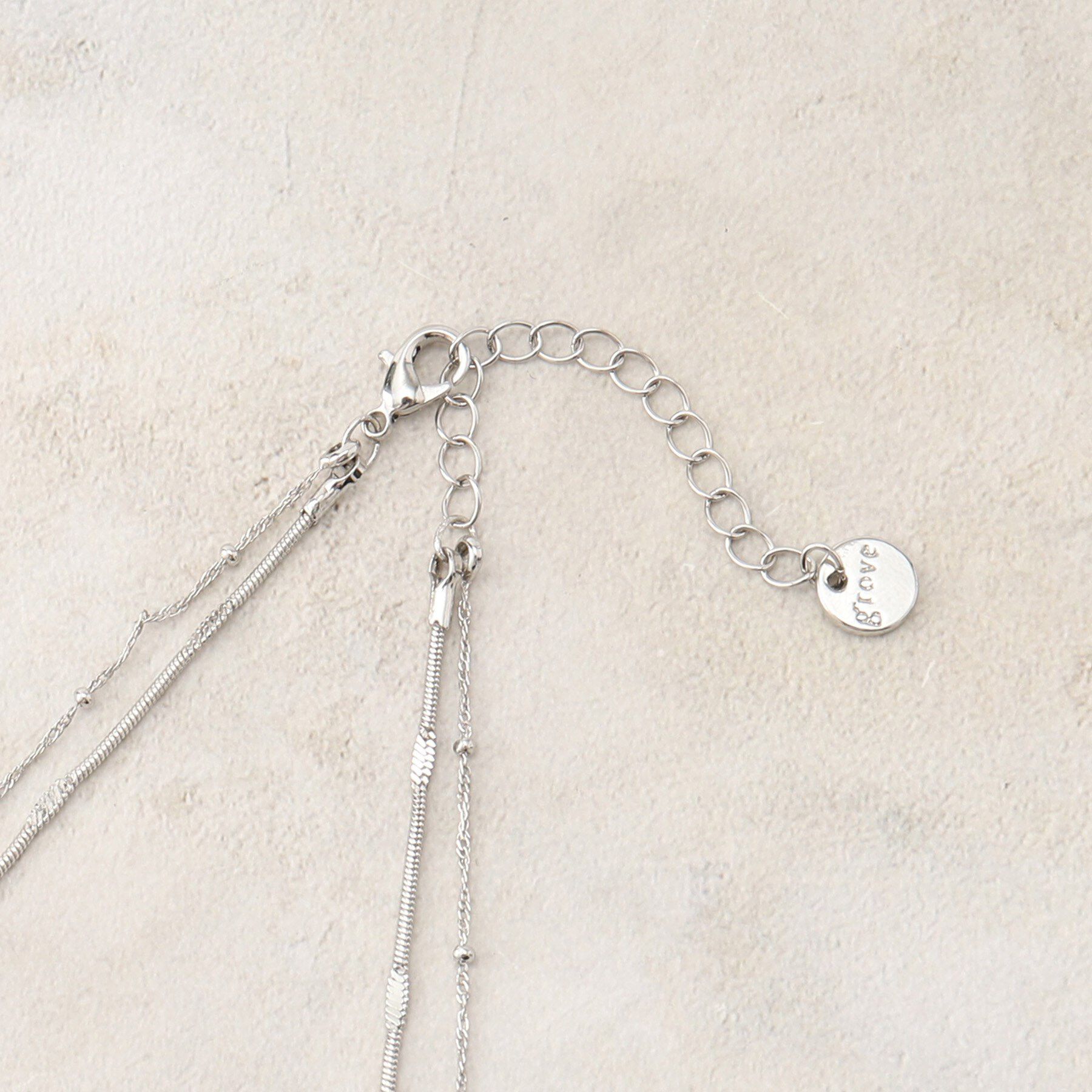 grove「デザインチェーン2連ネックレス」|ネックレス|