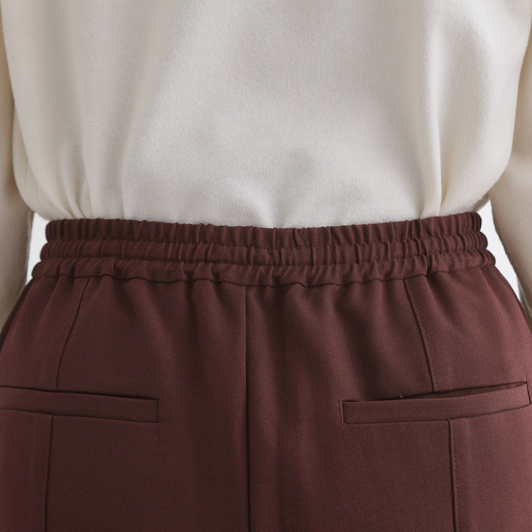 grove「すっきりもリラックスも叶える　ウエストイージー美脚フレアパンツ」|その他|